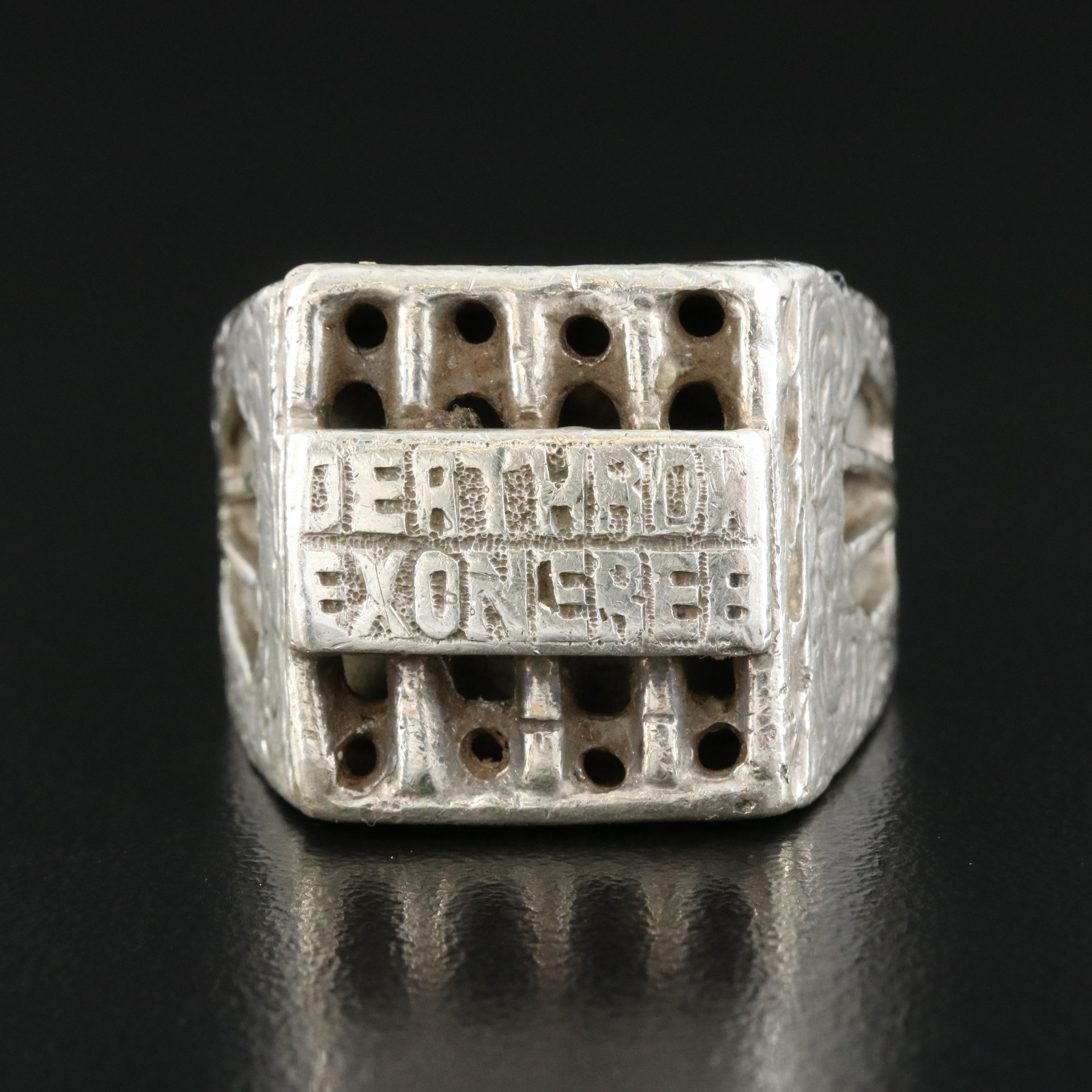Sterling "Death Row Exoneree" Ring