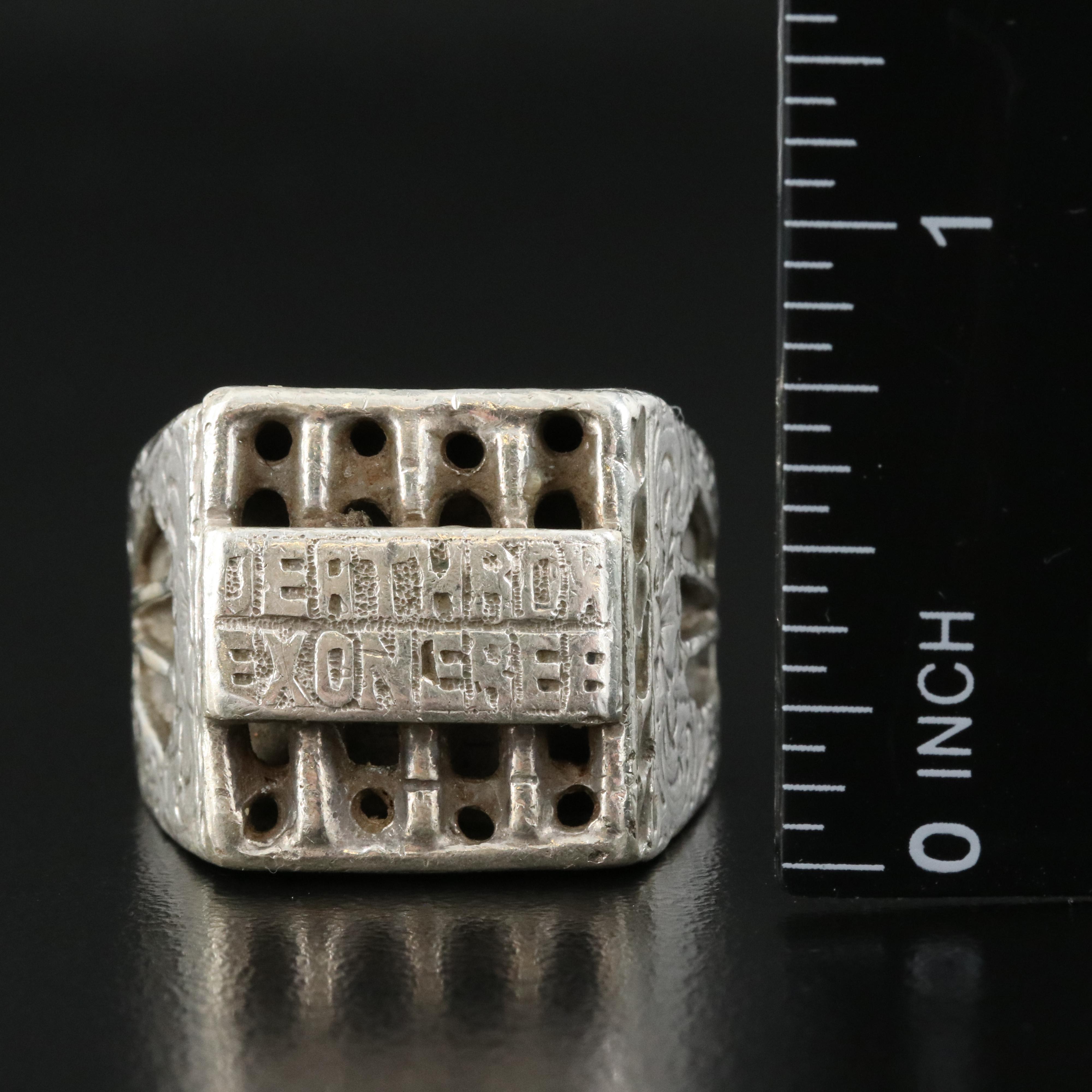 Sterling "Death Row Exoneree" Ring