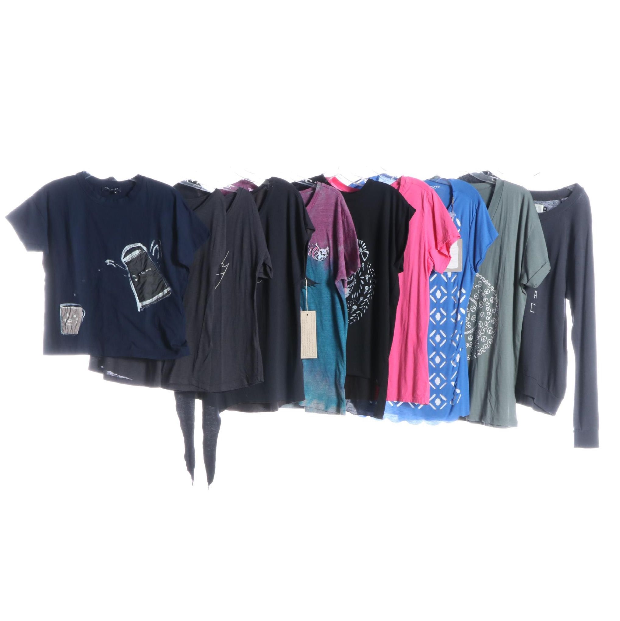 Purotatto Cut-Out Shirt and Other Printed Shirts