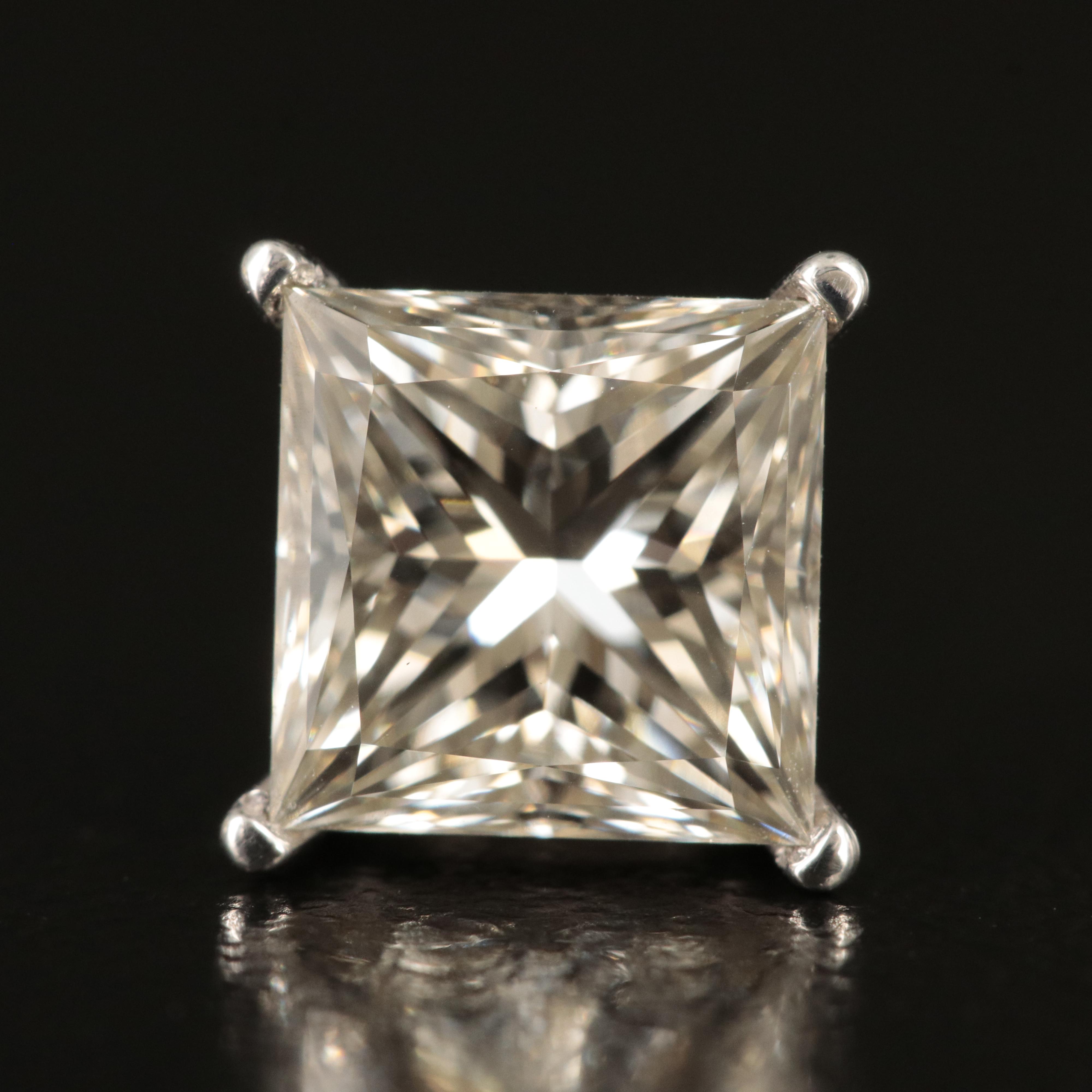 14K 4.35 CTW Lab Grown Diamond Stud Earrings