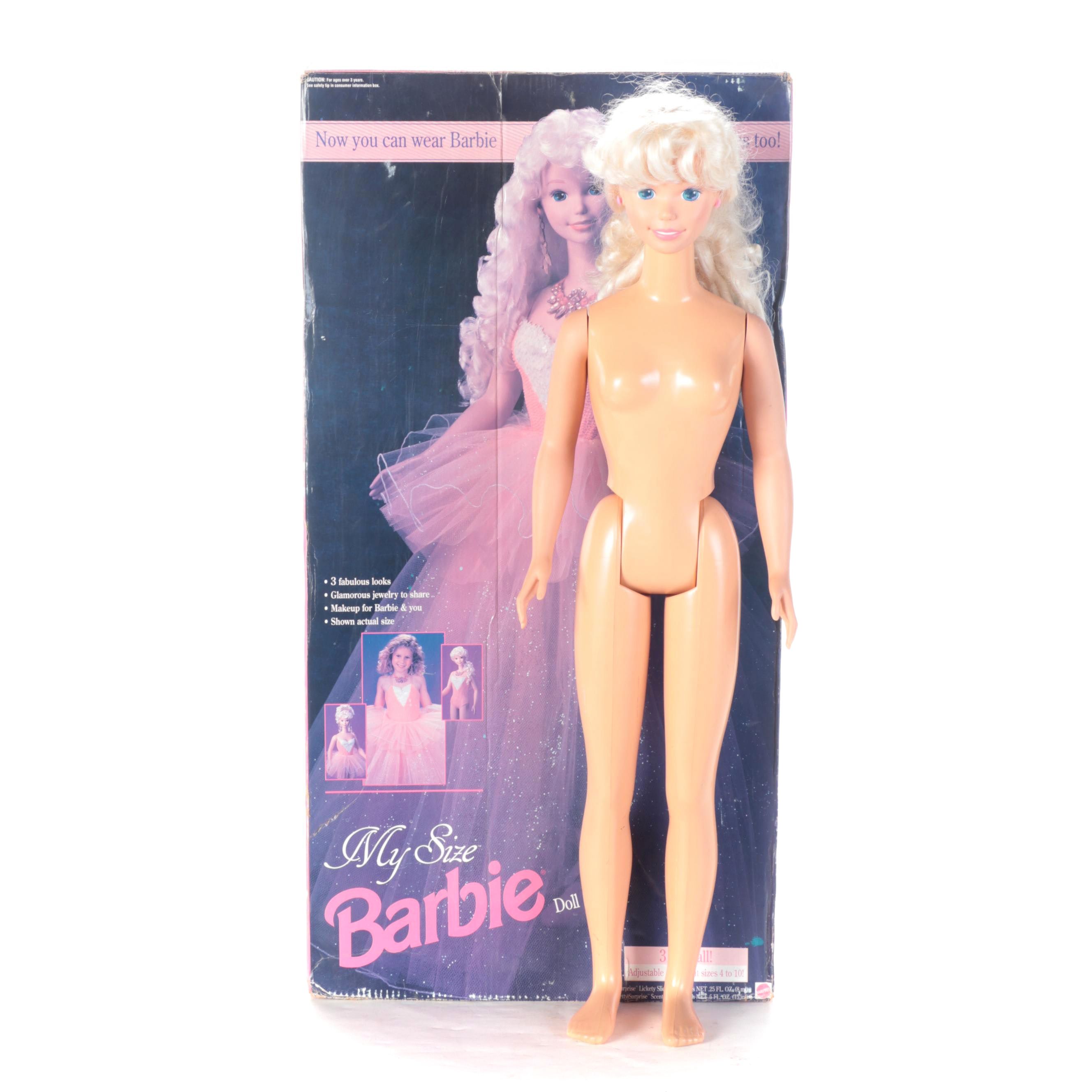 Mattel "My Size Barbie" Doll