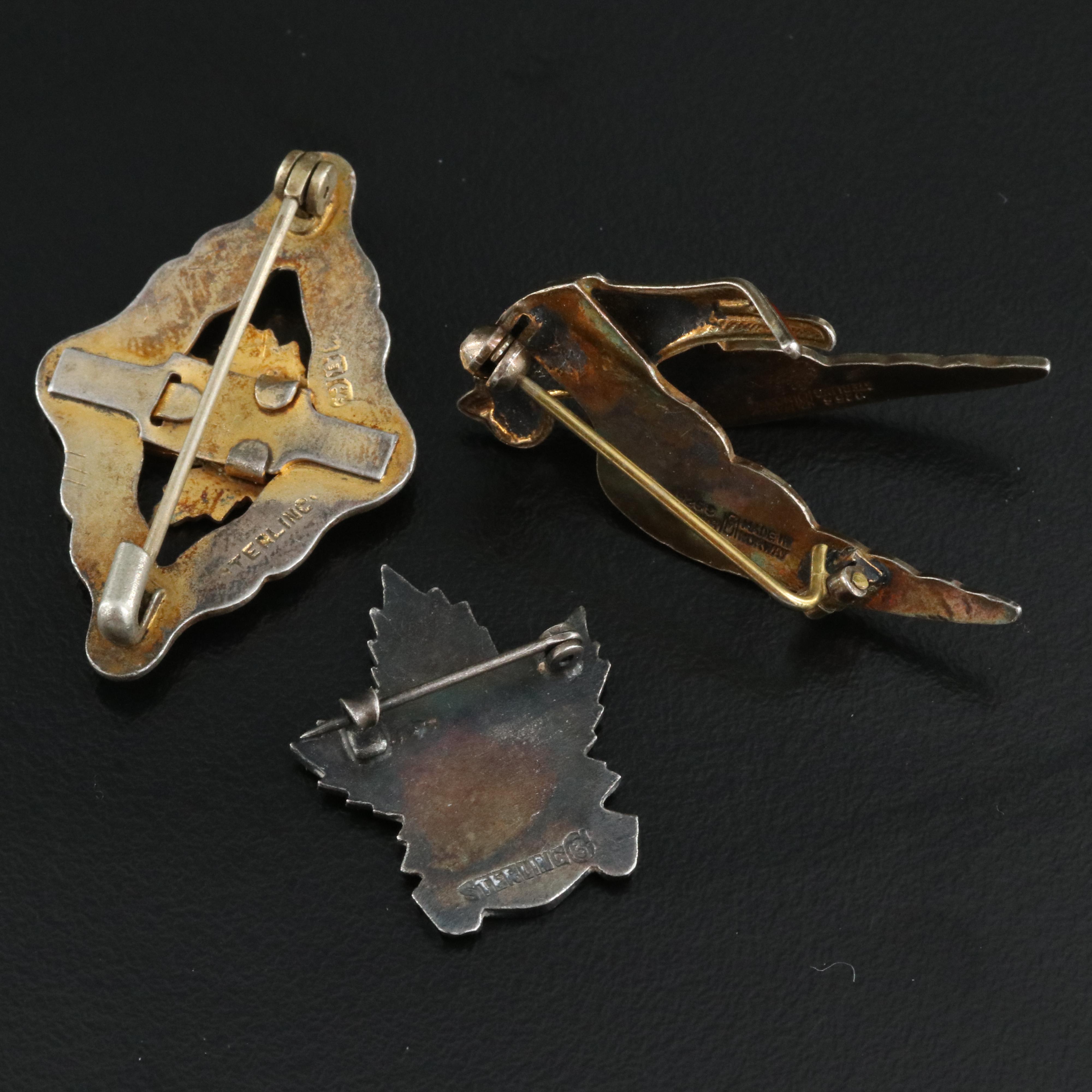 Norwegian and British Grouping Including Bernard Meldahl. Enamel and Cut Steel