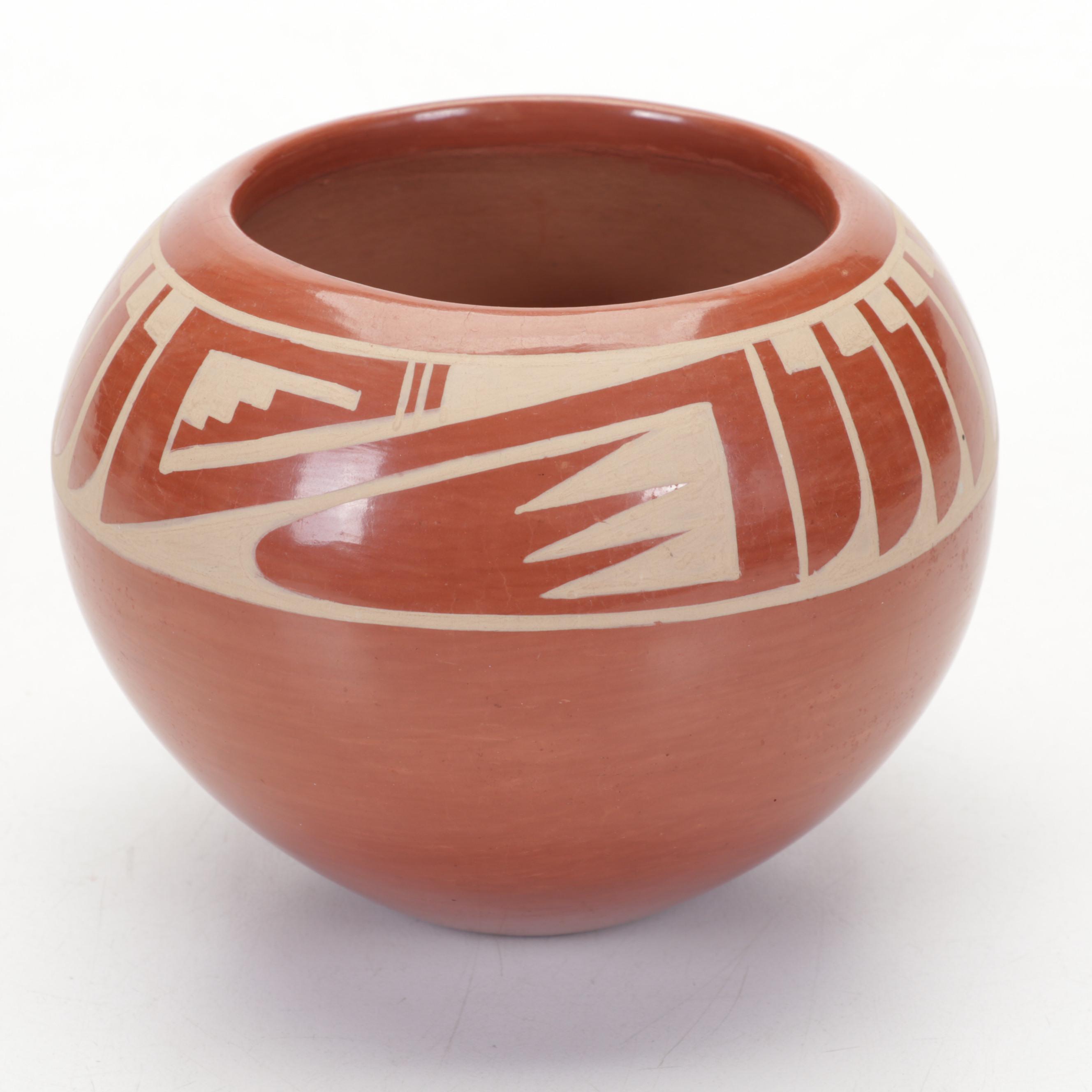 Signed San Ildefonso, Fragua Jemez & Santa Clara Pueblo Art Pottery Vessels