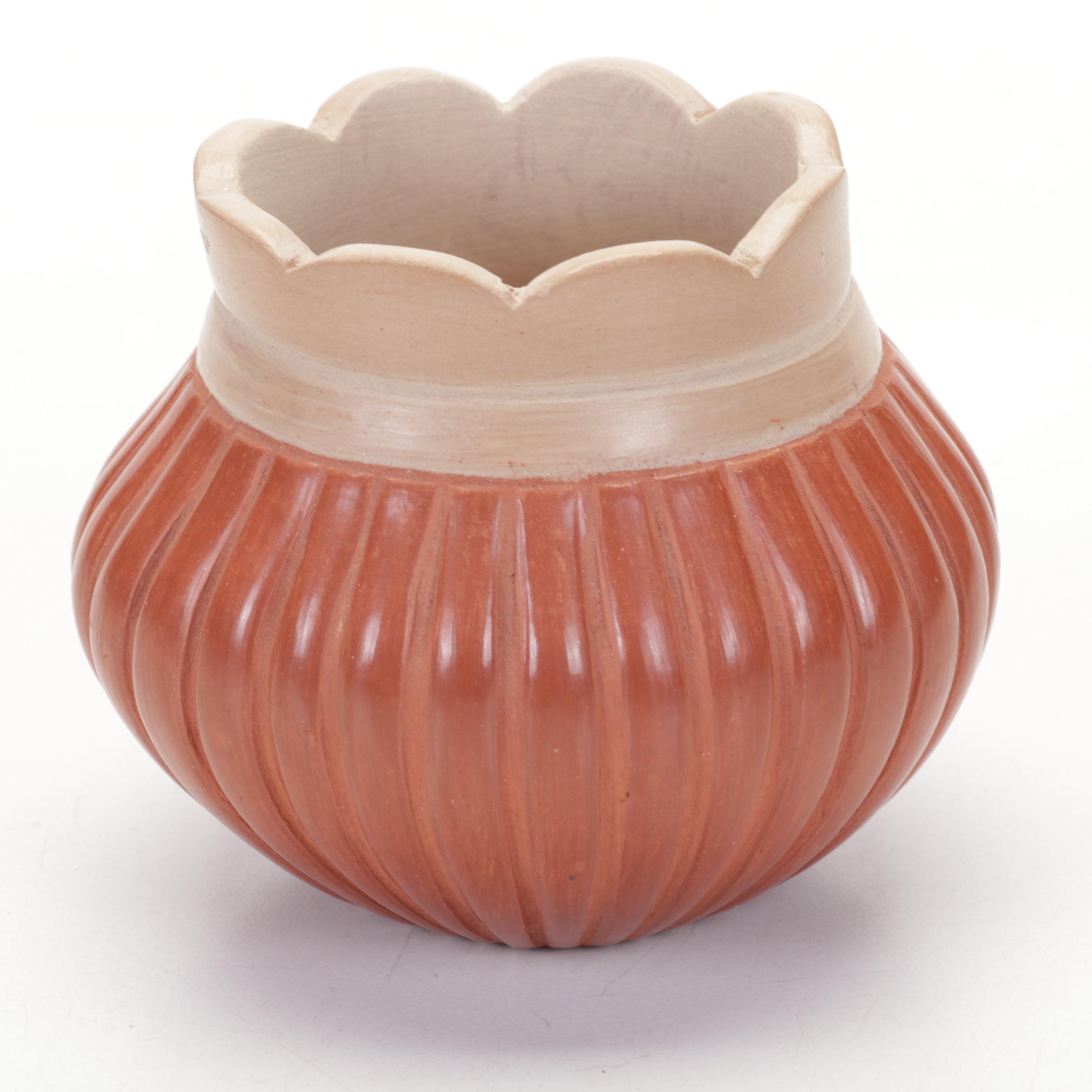 Signed San Ildefonso, Fragua Jemez & Santa Clara Pueblo Art Pottery Vessels