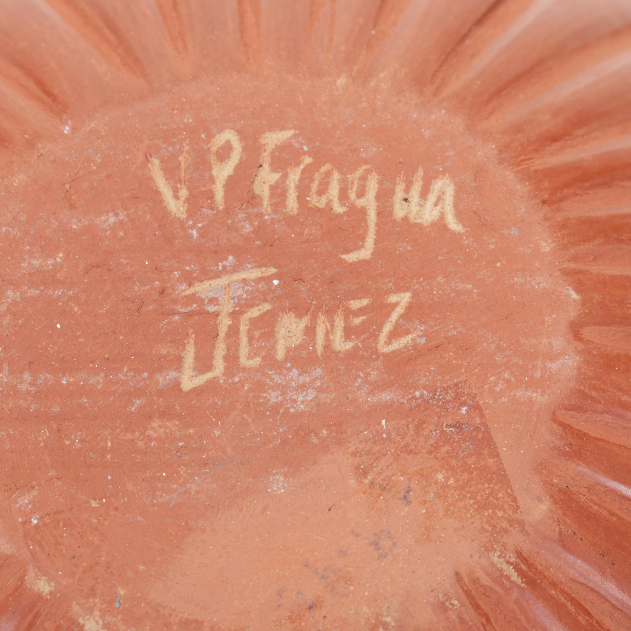 Signed San Ildefonso, Fragua Jemez & Santa Clara Pueblo Art Pottery Vessels