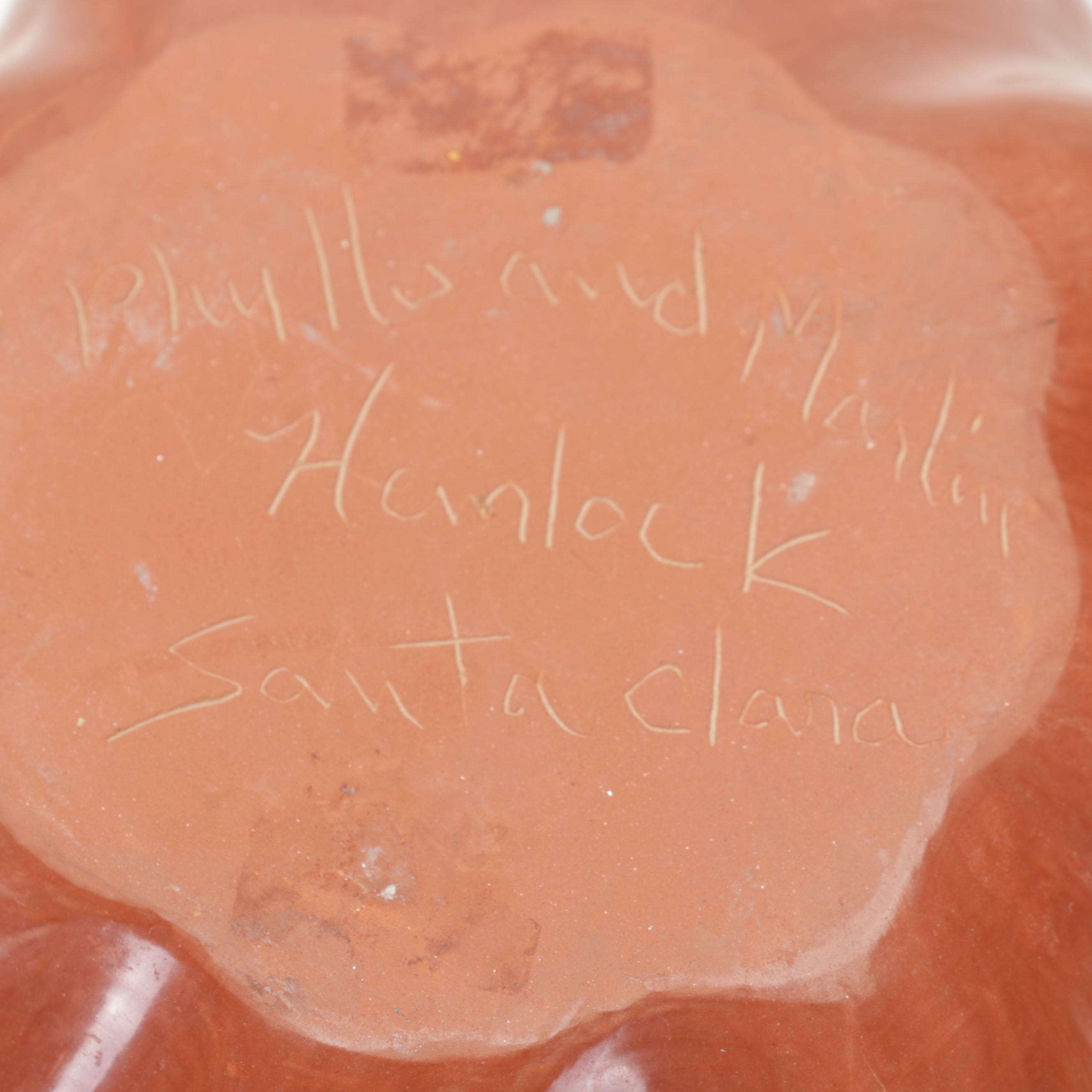 Signed San Ildefonso, Fragua Jemez & Santa Clara Pueblo Art Pottery Vessels