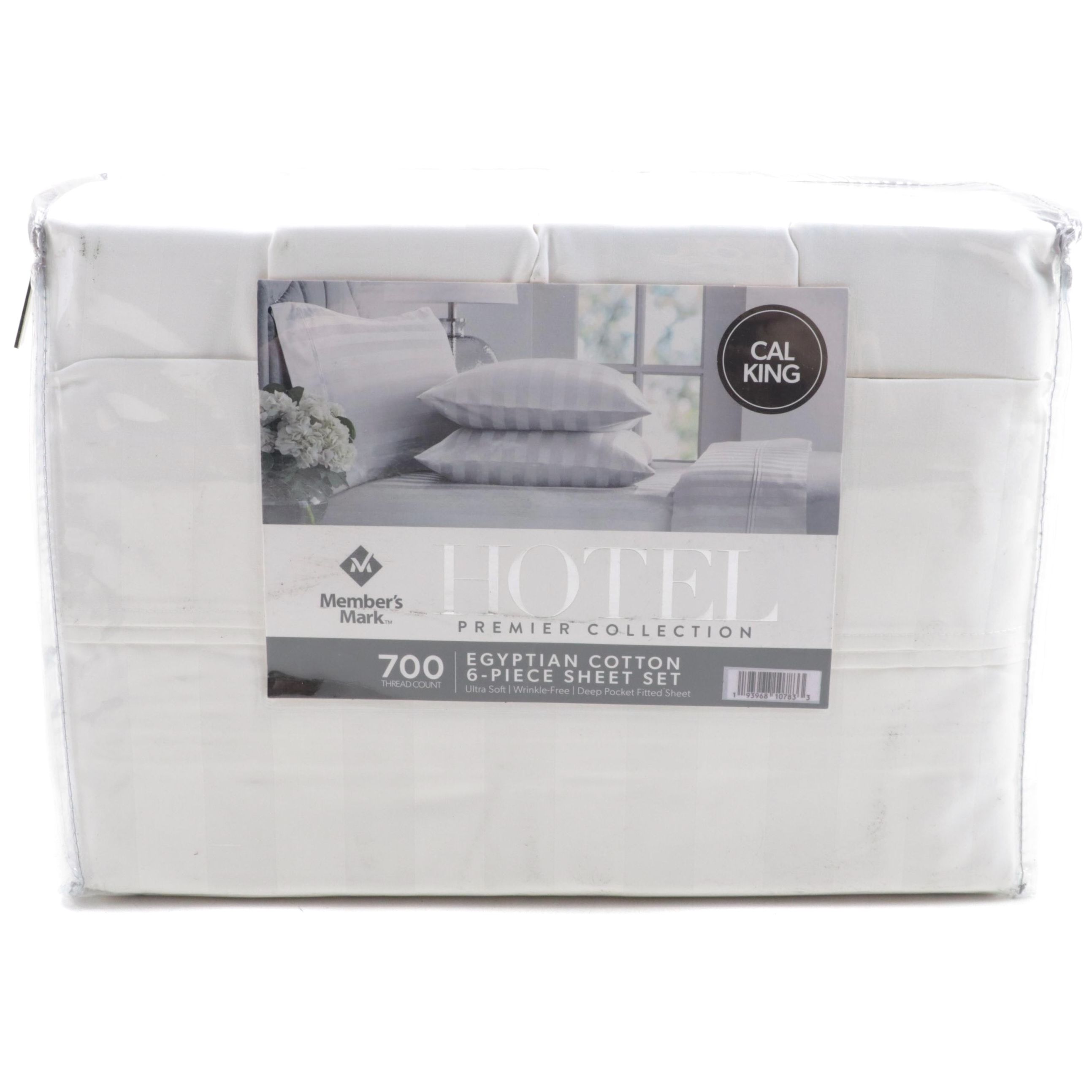 Member's Mark Hotel Premier Collection California King Egyptian Cotton Sheet Set