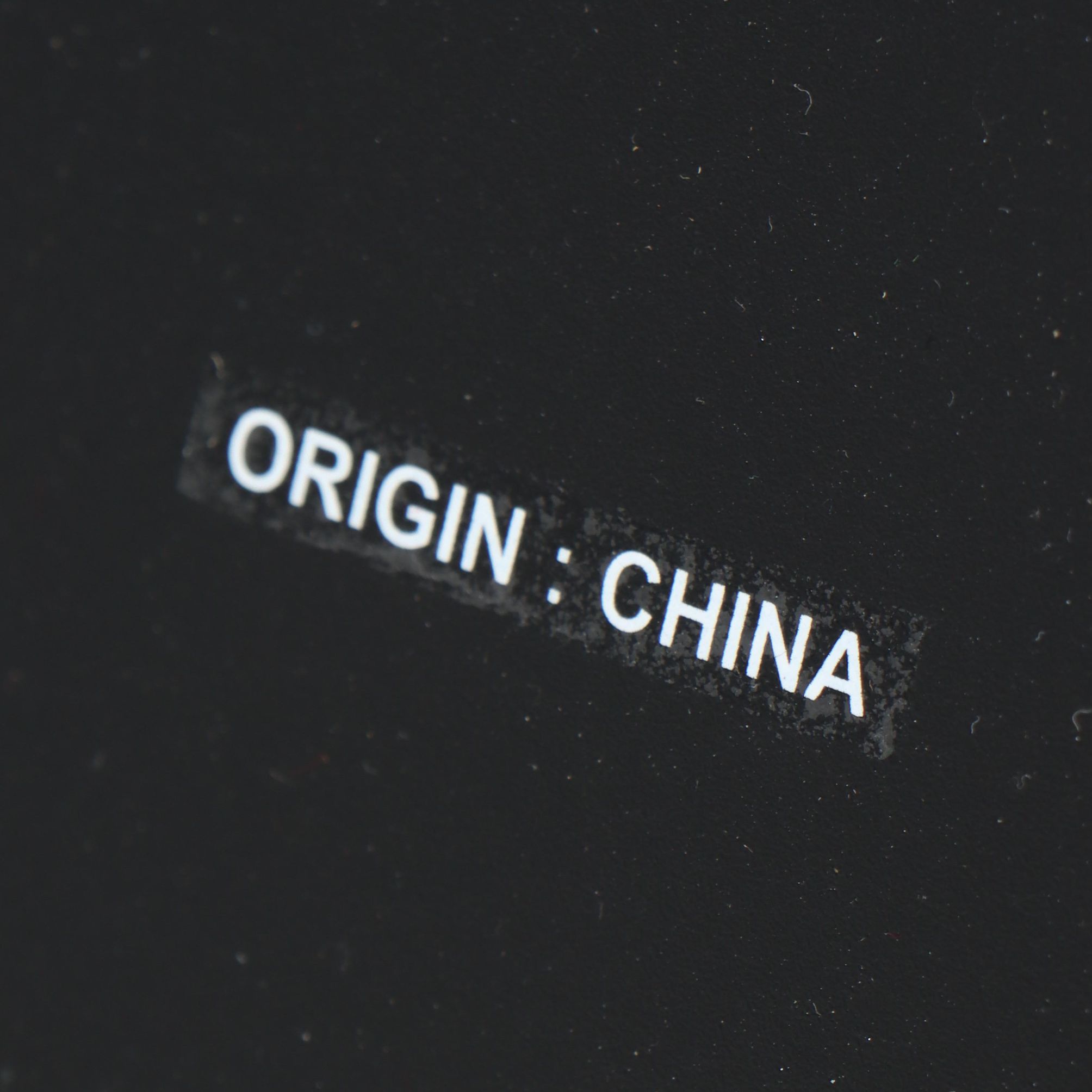 Pair of Modern Ebonized Metal Side Tables