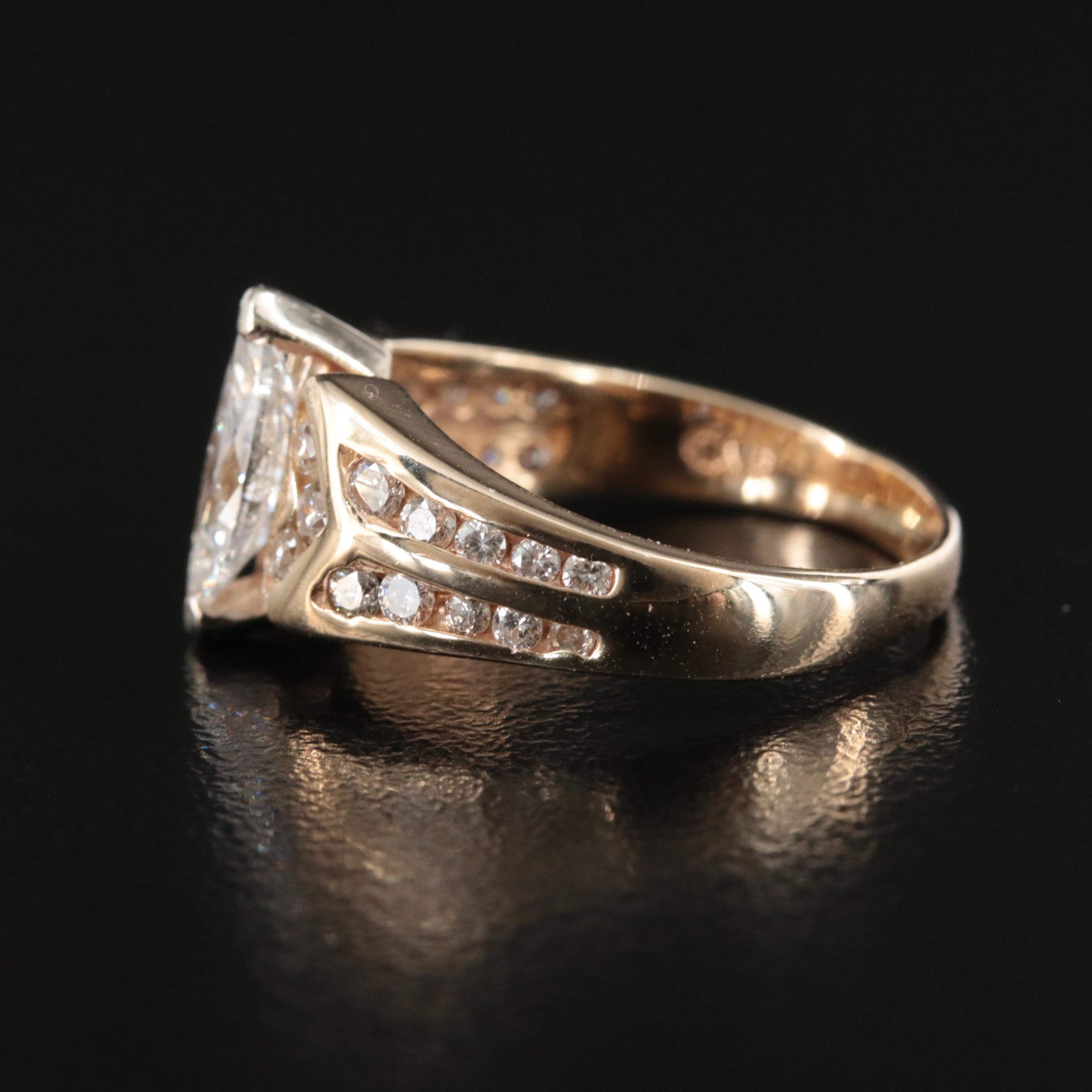 14K 1.29 CTW Diamond Ring