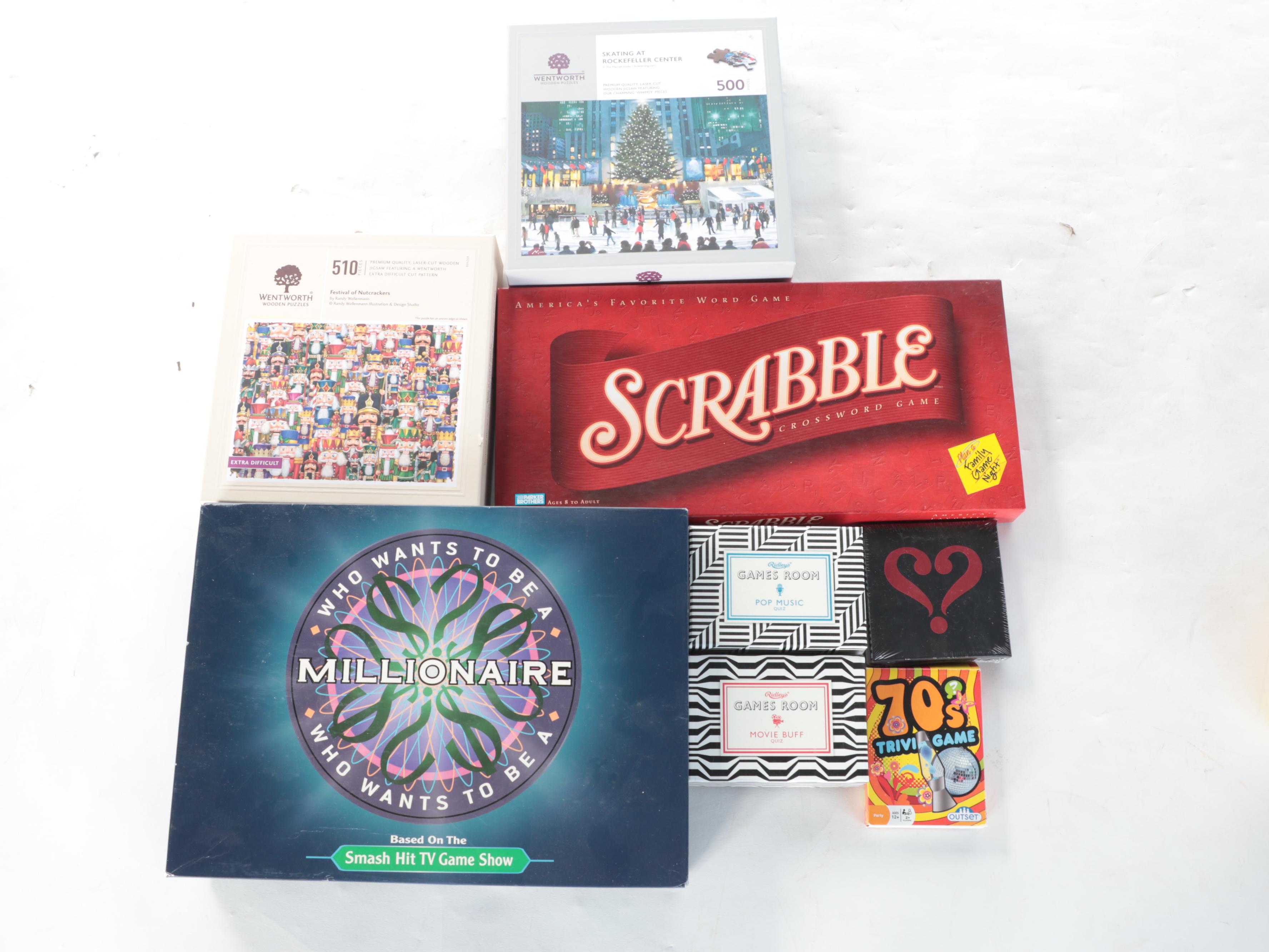Trivial Pursuit, Balderdash, Fact or Crap, Ridley's Games Room and More Games