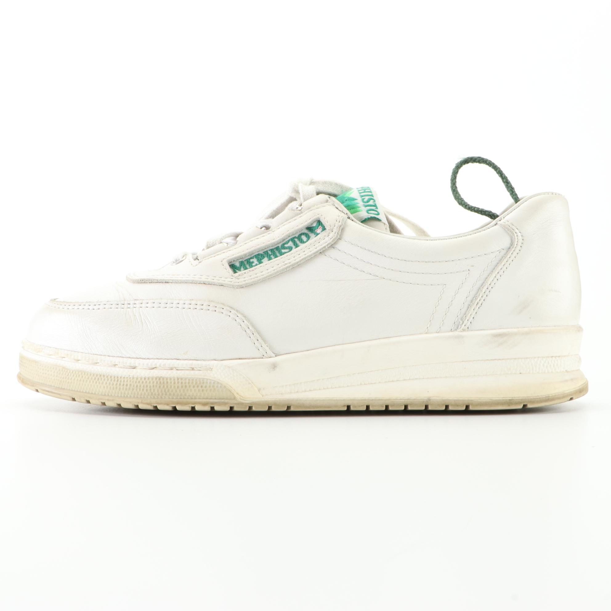 Mephisto Walking Shoes in Brown, Black, and White Leather