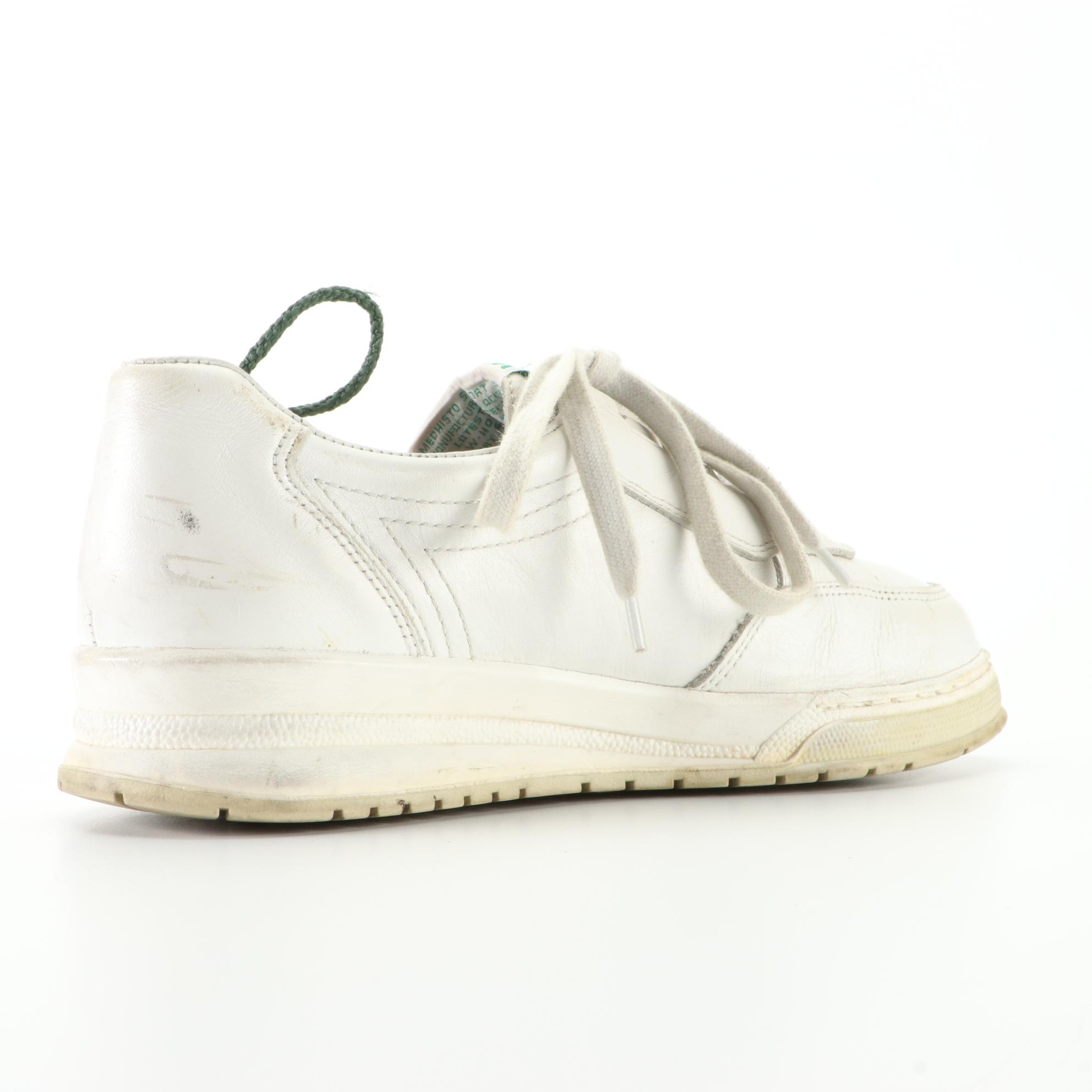 Mephisto Walking Shoes in Brown, Black, and White Leather