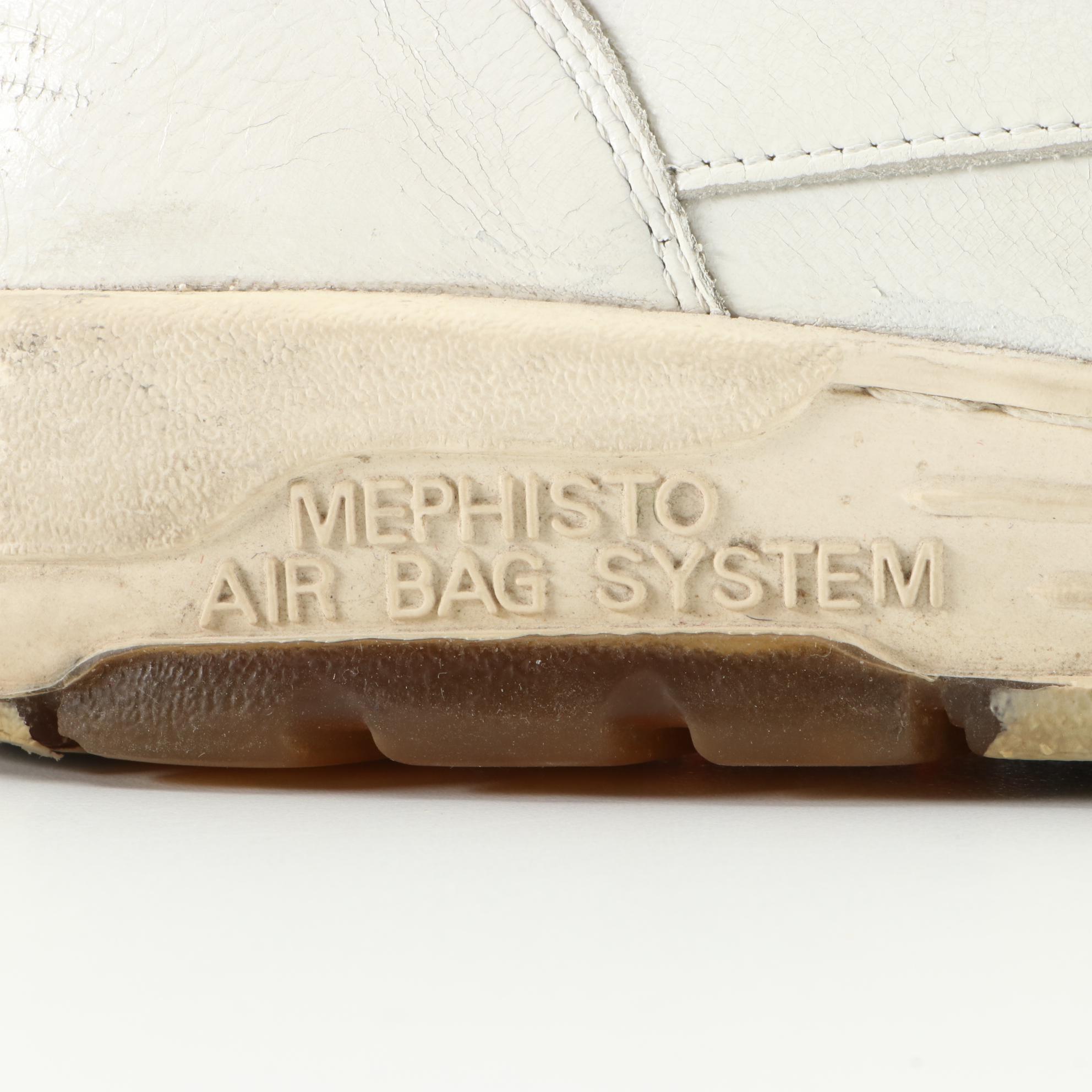 Mephisto Walking Shoes in Brown, Black, and White Leather