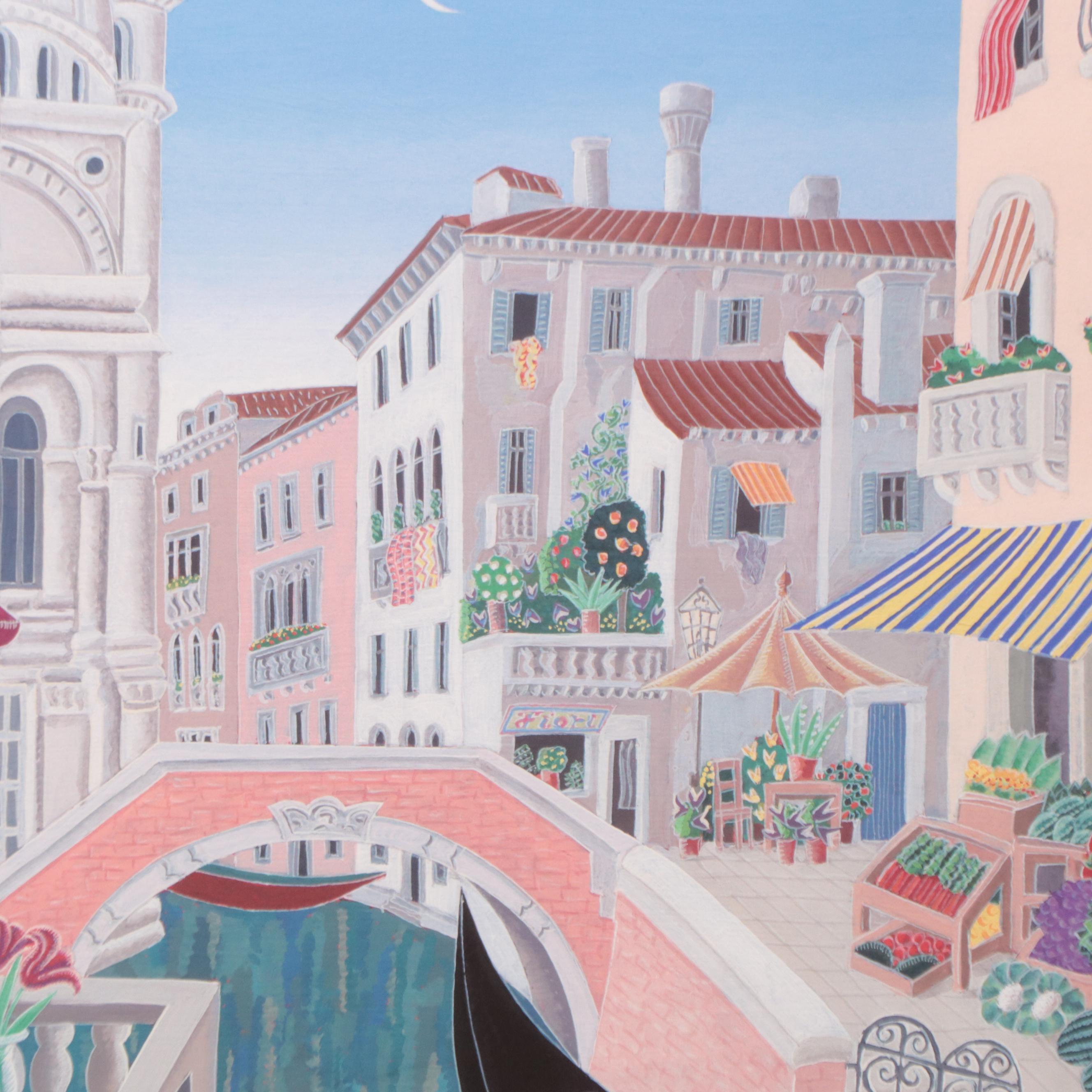 Thomas McKnight Giclée "Venetian Afternoon"
