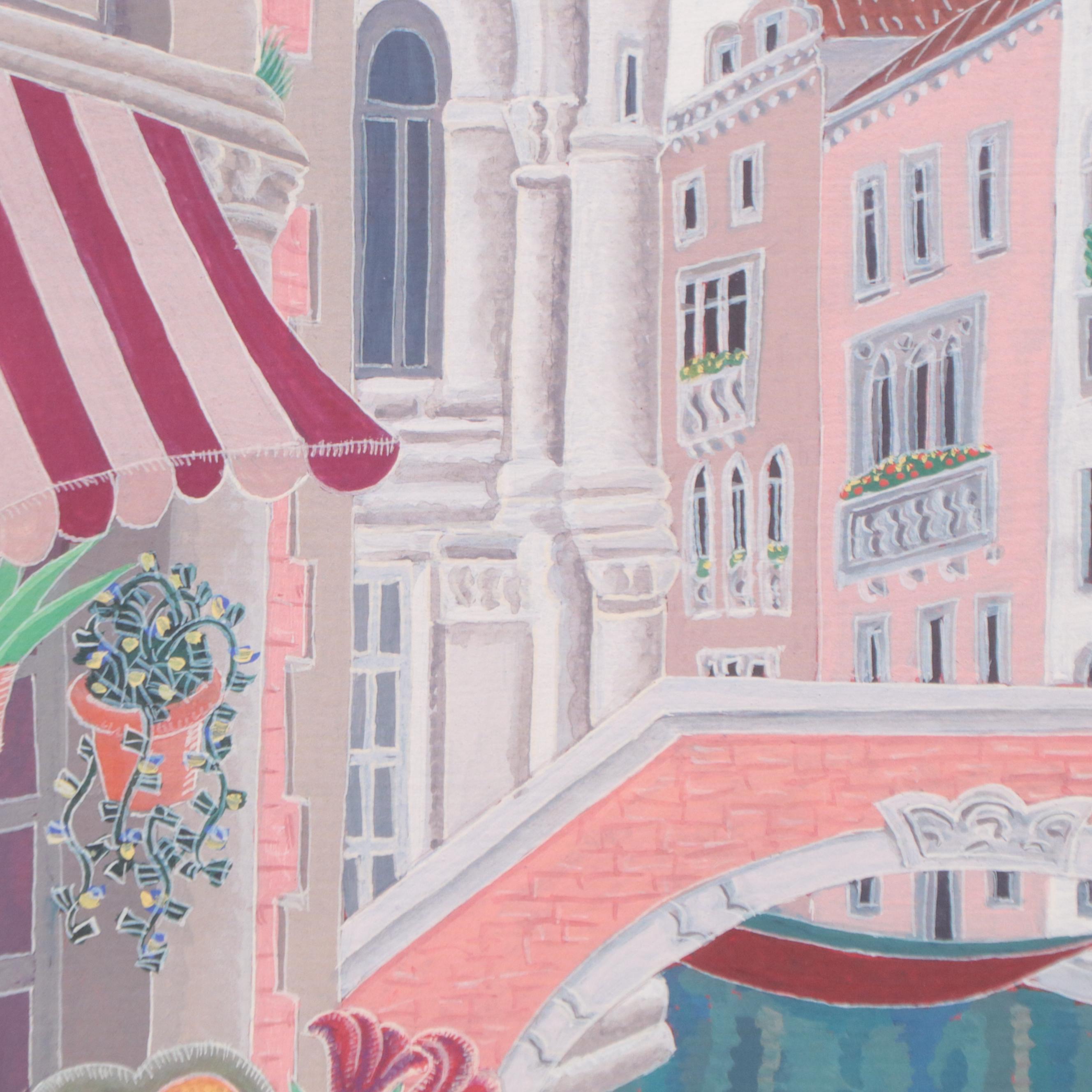 Thomas McKnight Giclée "Venetian Afternoon"