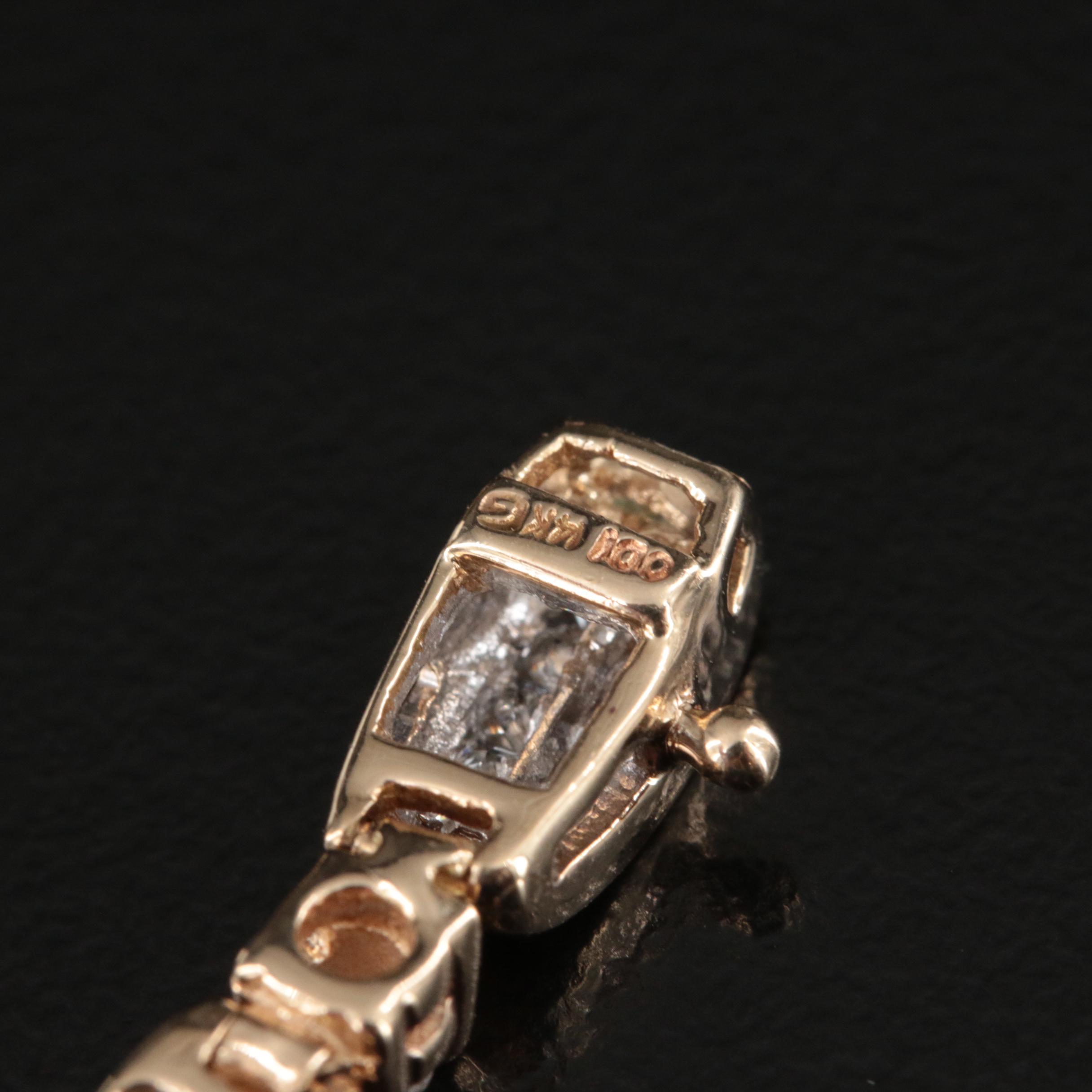 14K 4.02 CTW Diamond Bracelet