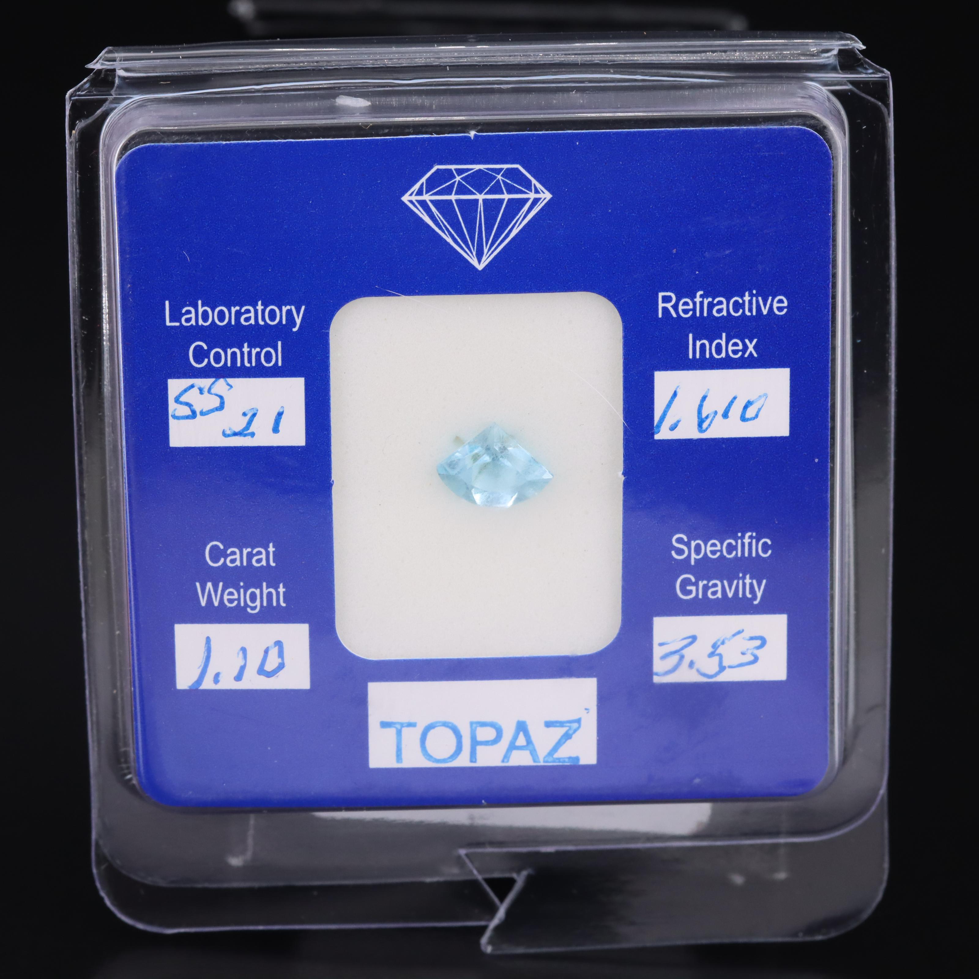 Loose Gemstones Including Rose Quartz and Topaz