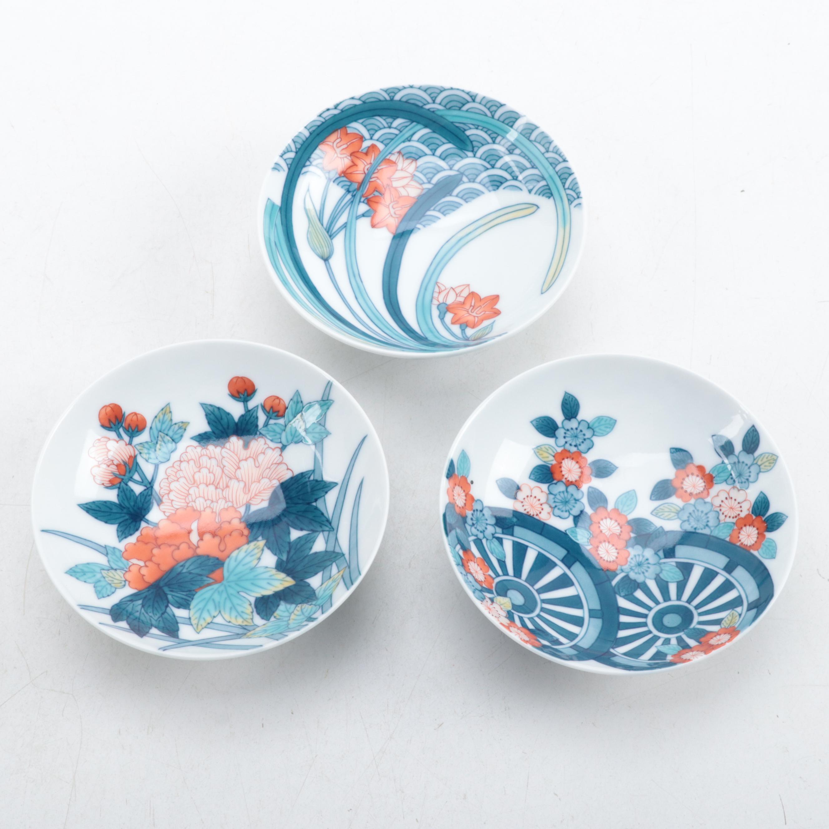 Hataman Touen Arita Porcelain Teacups and More Tableware