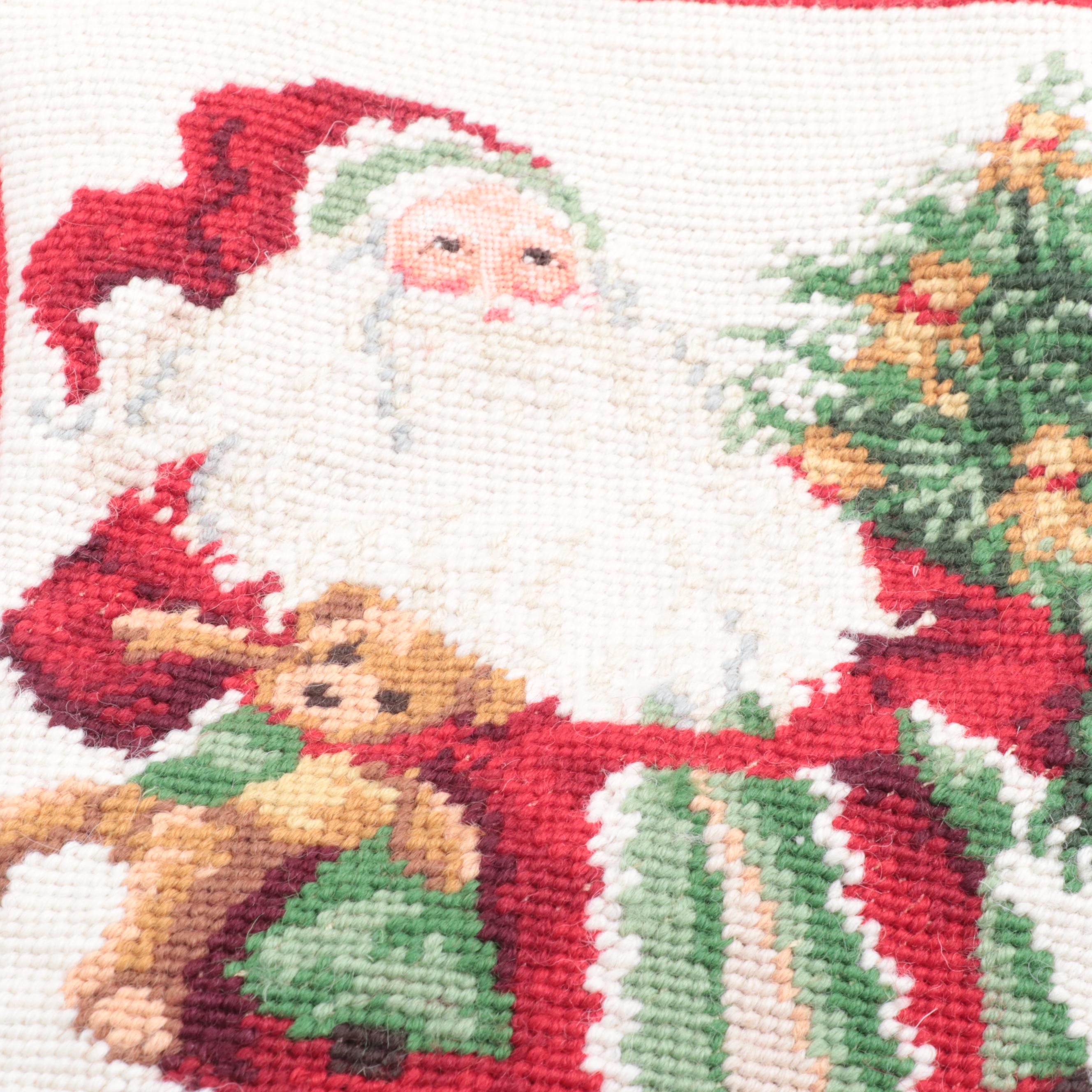 Snowmen Figures, Needlepoint Stockings, Ornaments and More Christmas Décor