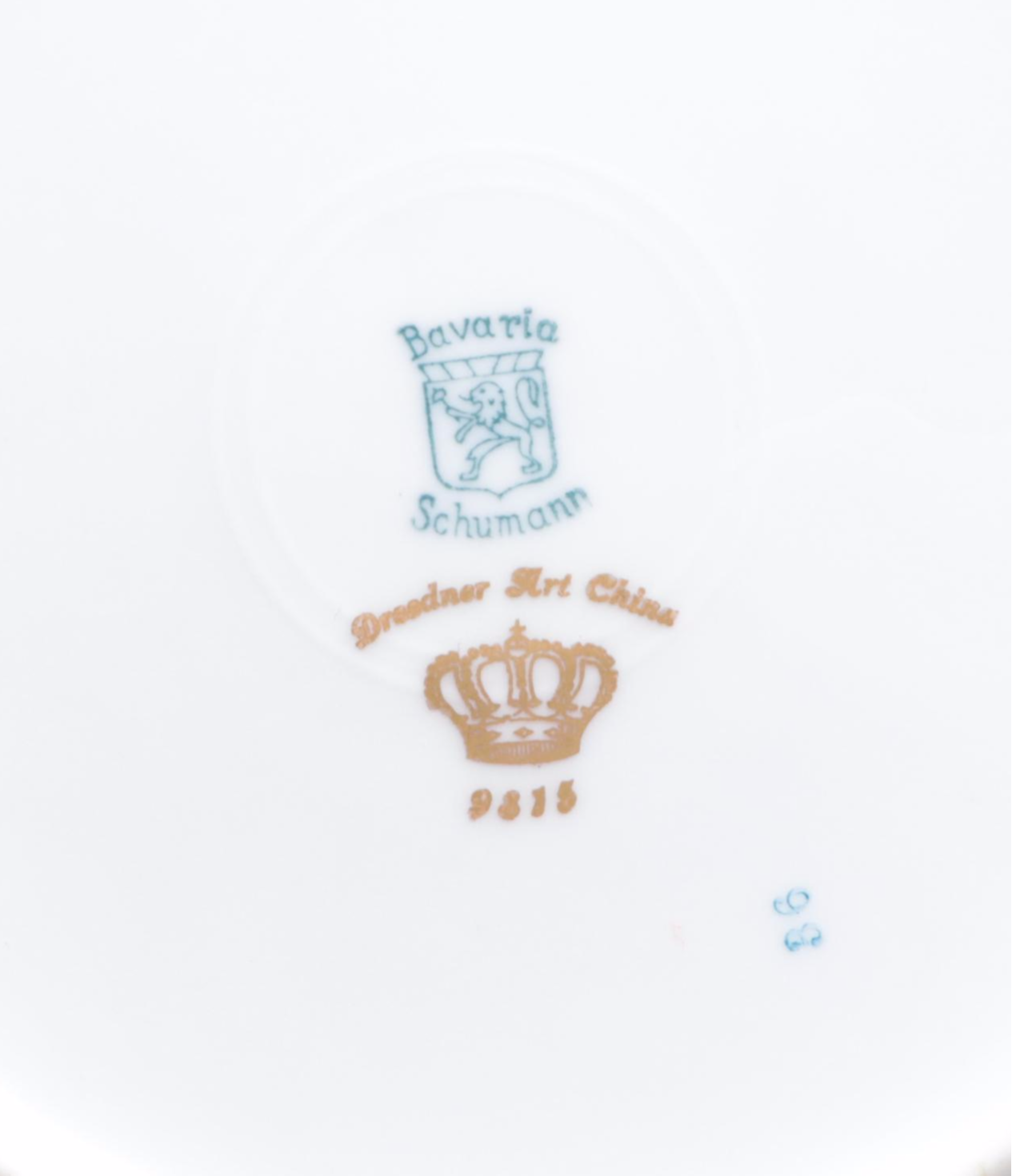 Schumann German Porcelain "Dresdner Art" Plates and Tableware