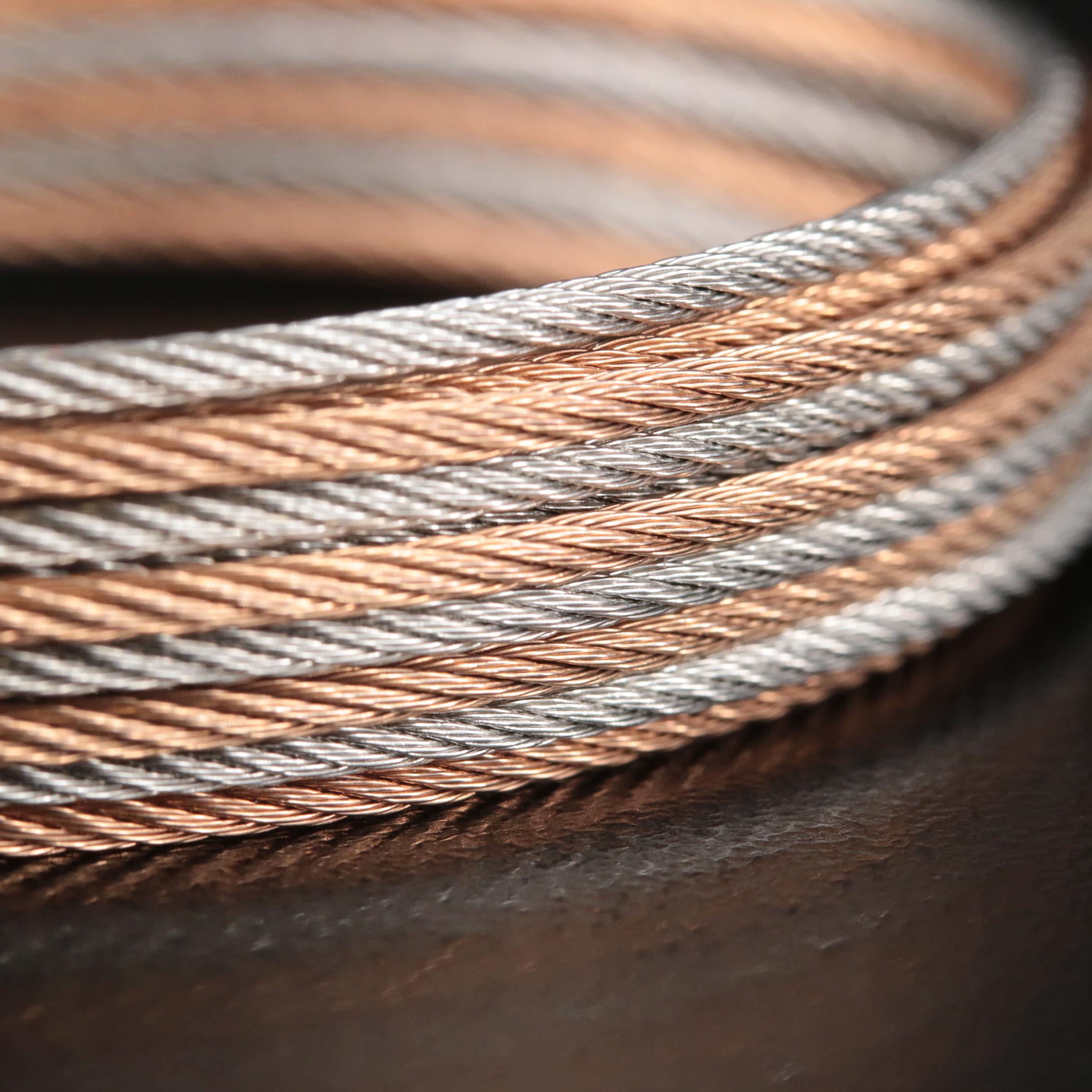 Charriol 0.03 CTW Diamond Multi-Row Stainless Steel Bracelet