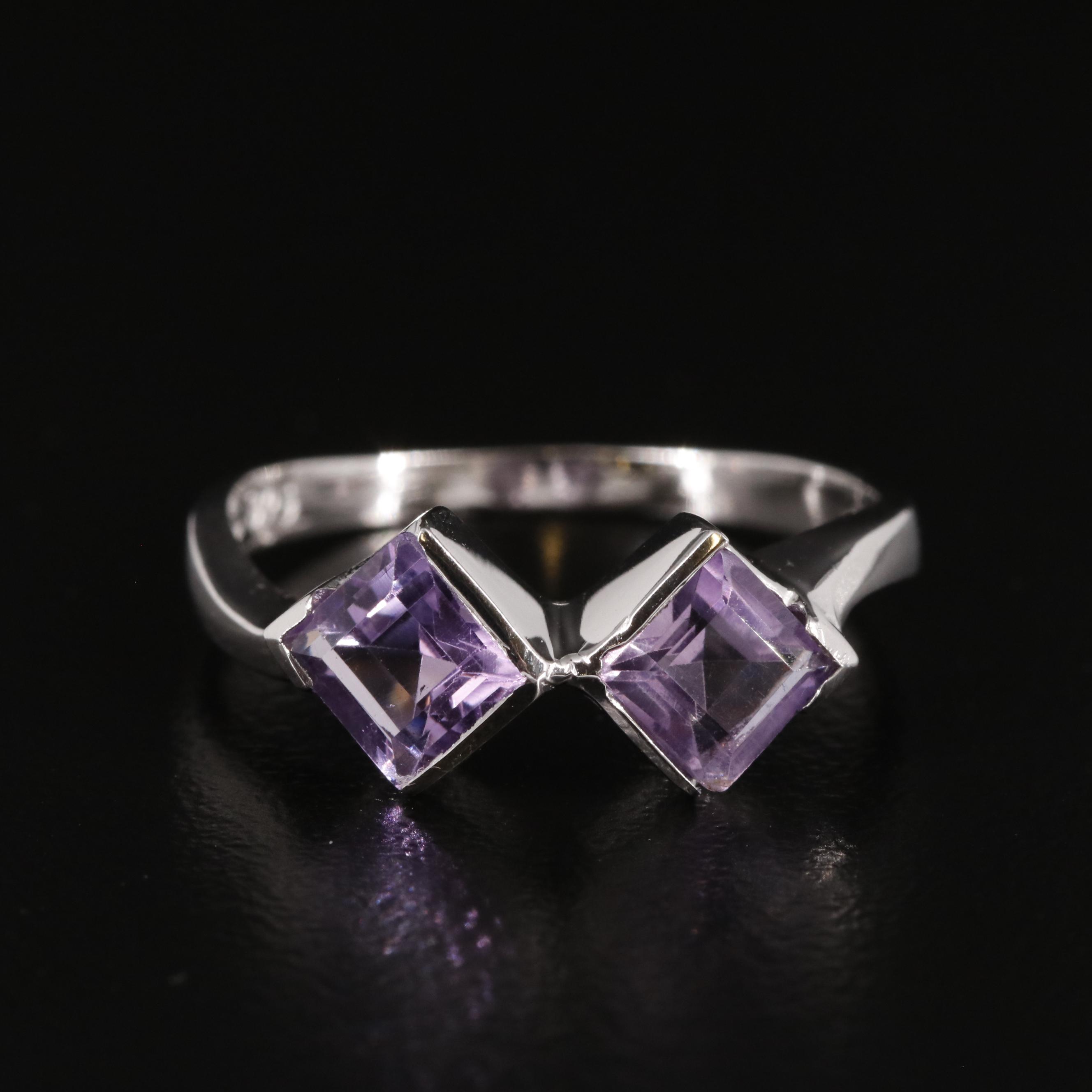 Sterling Amethyst Ring