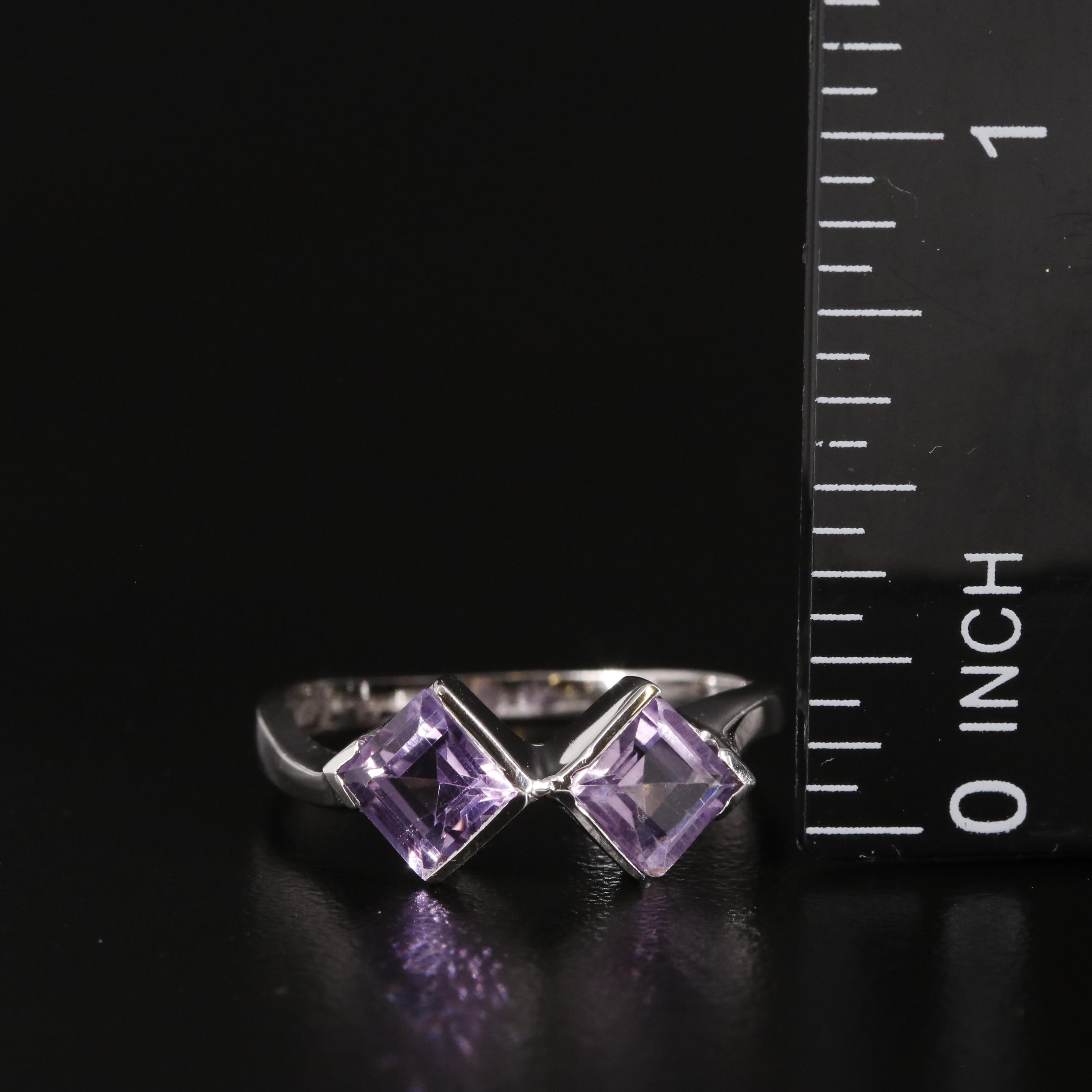 Sterling Amethyst Ring