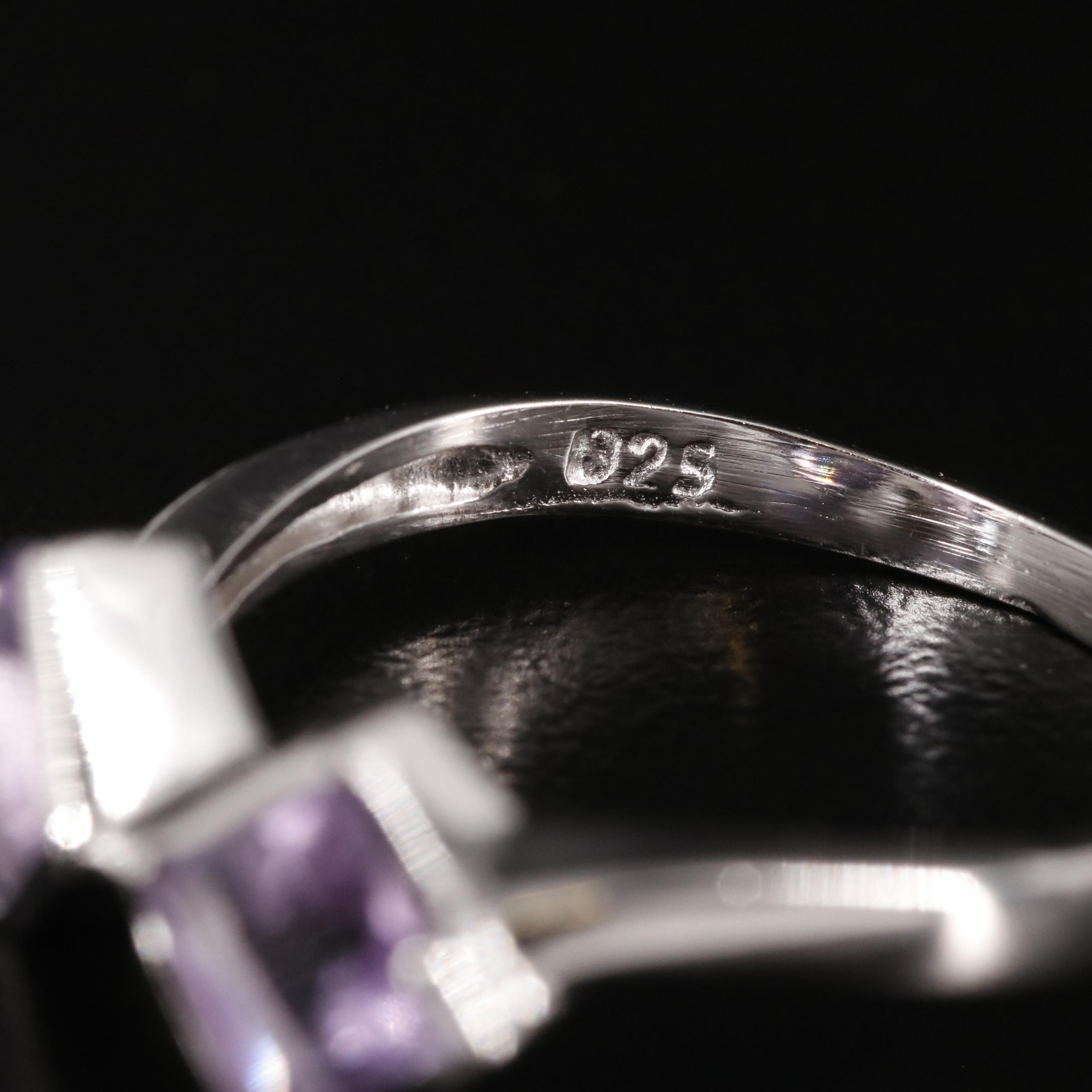 Sterling Amethyst Ring