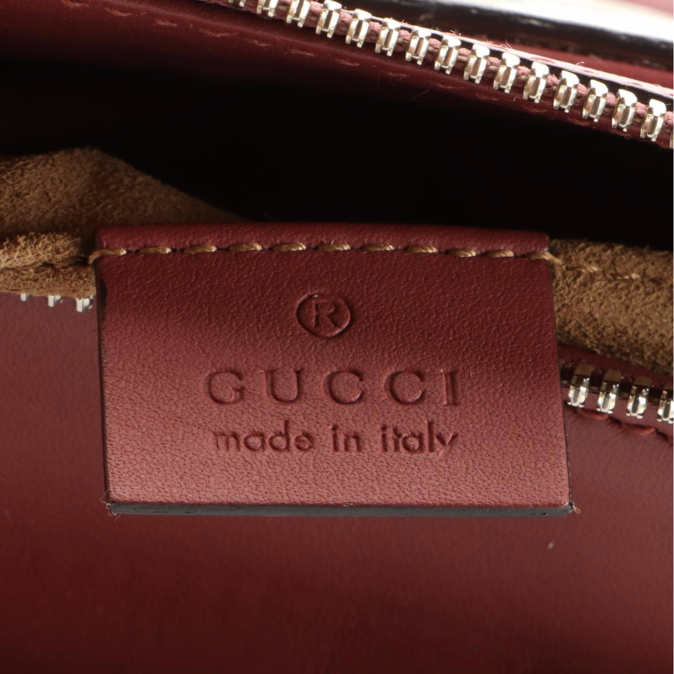 Gucci Mini Linea A Handbag in Bloom GG Coated Canvas and Leather with Box