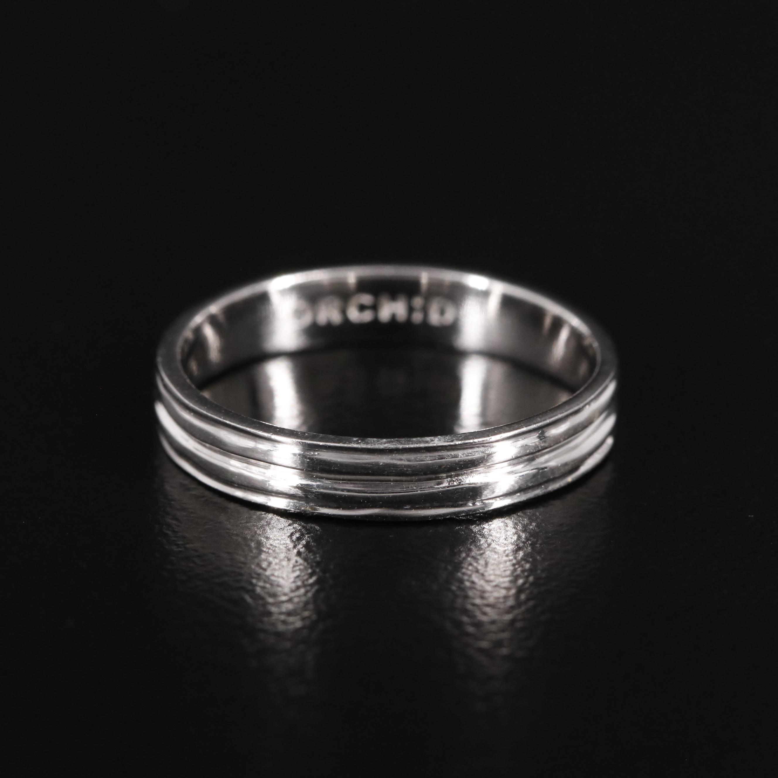 Sterling Band Ring