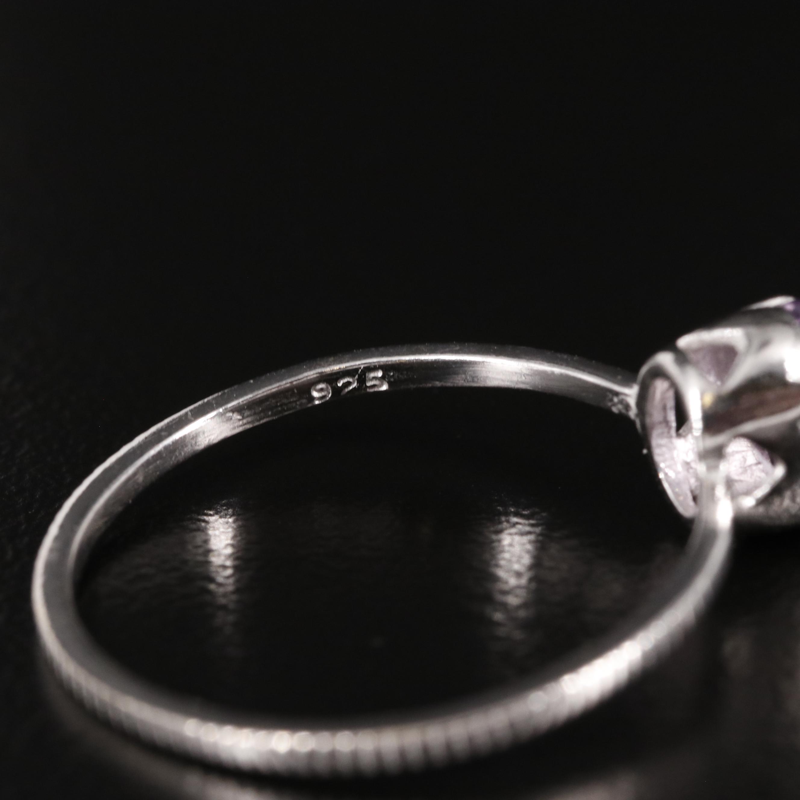 Sterling Amethyst Ring