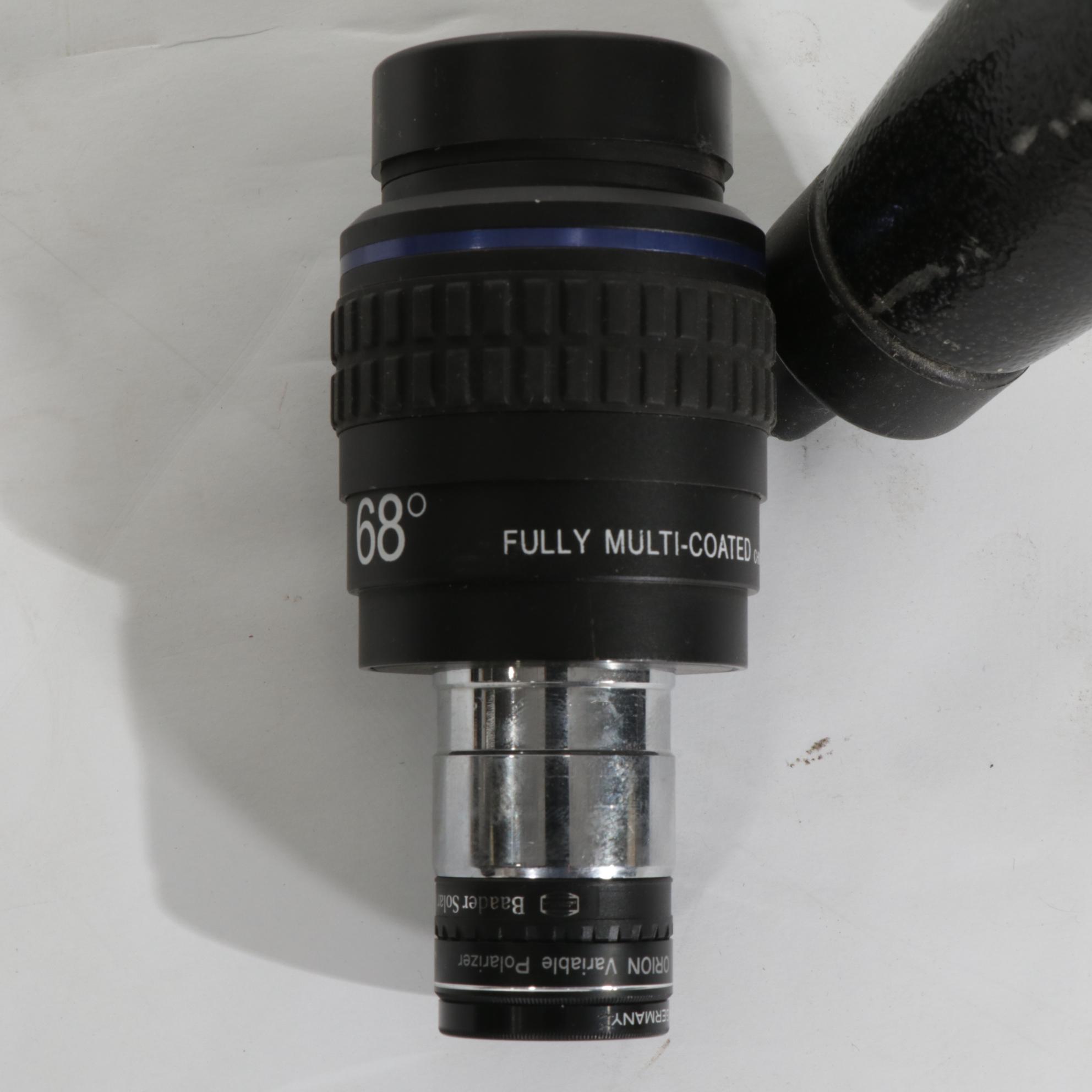 Orion SkyView Pro 100mm EQ Equatorial Refractor Telescope on Tripod Stand