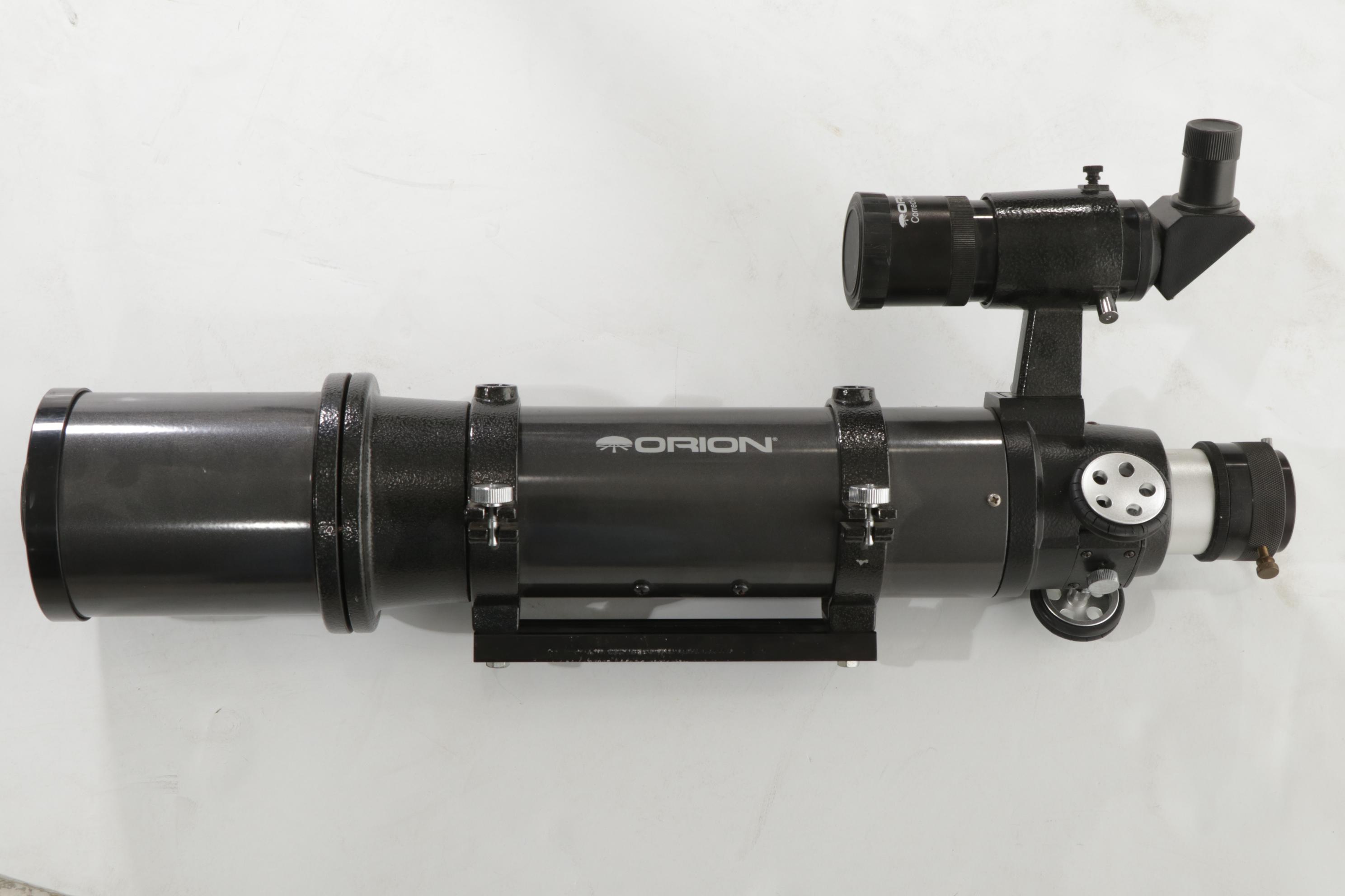 Orion SkyView Pro 100mm EQ Equatorial Refractor Telescope on Tripod Stand