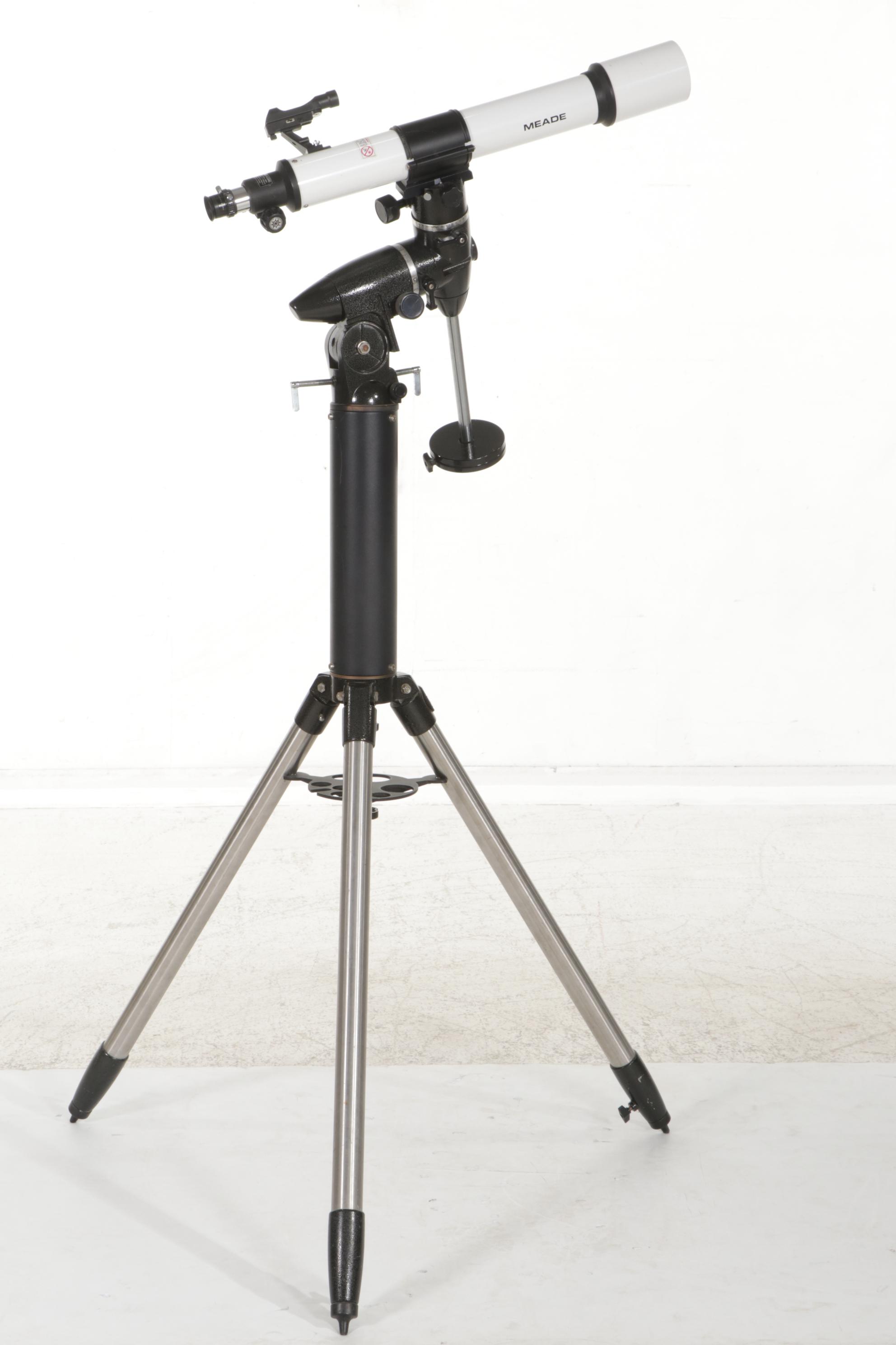 Orion SkyView Pro 100mm EQ Equatorial Refractor Telescope on Tripod Stand