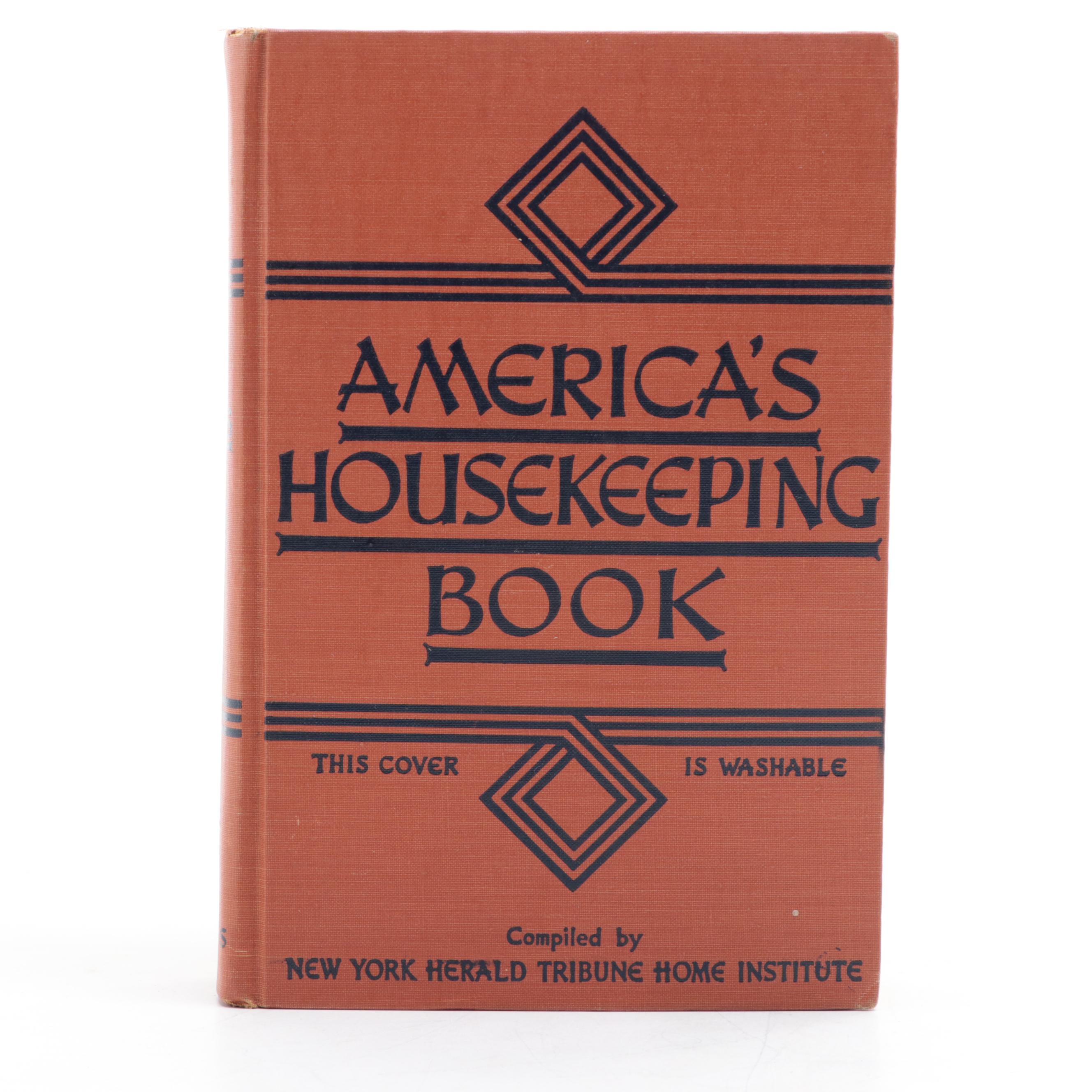 "America's Housekeeping Book" with Introduction by William Brown Meloney, 1941