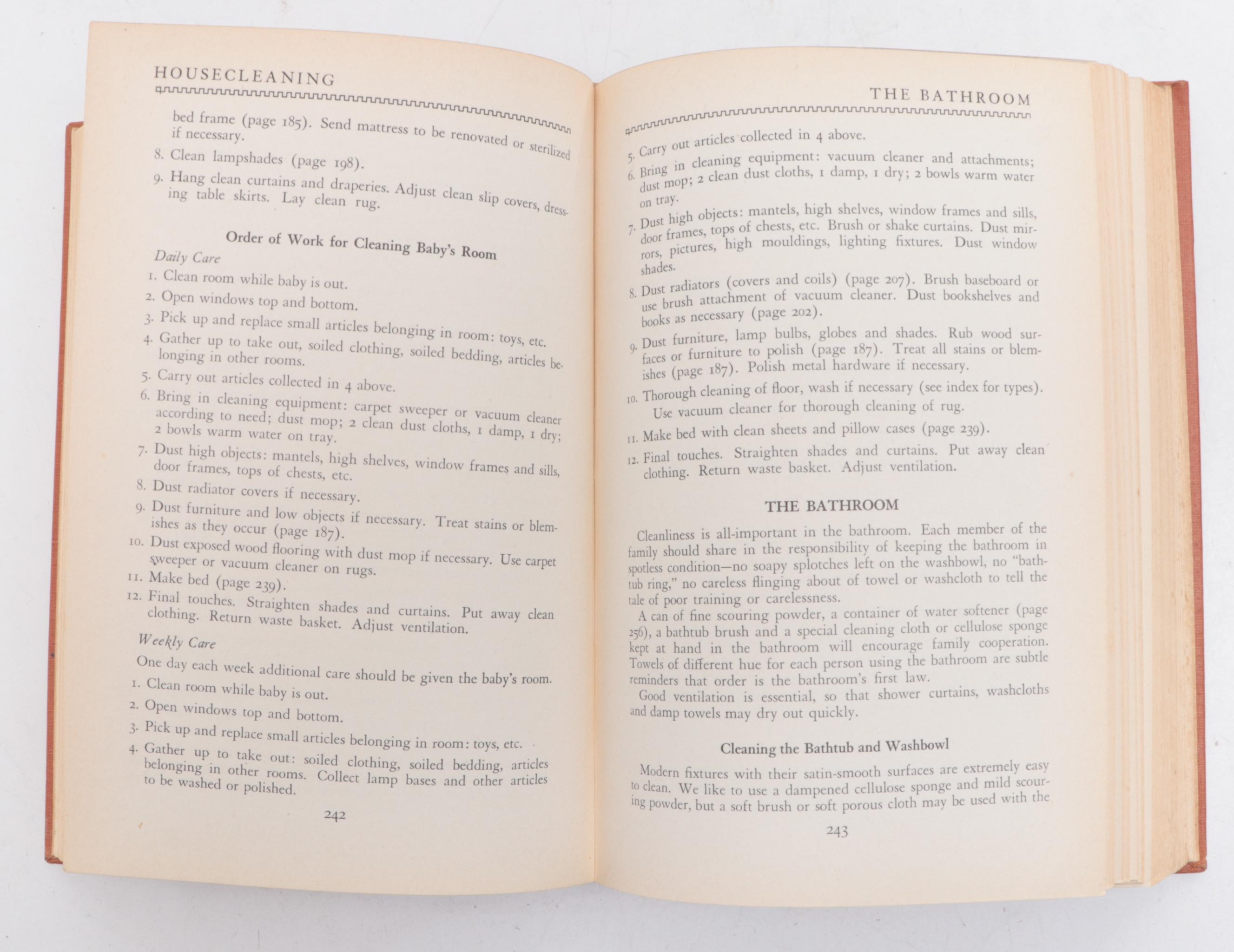 "America's Housekeeping Book" with Introduction by William Brown Meloney, 1941