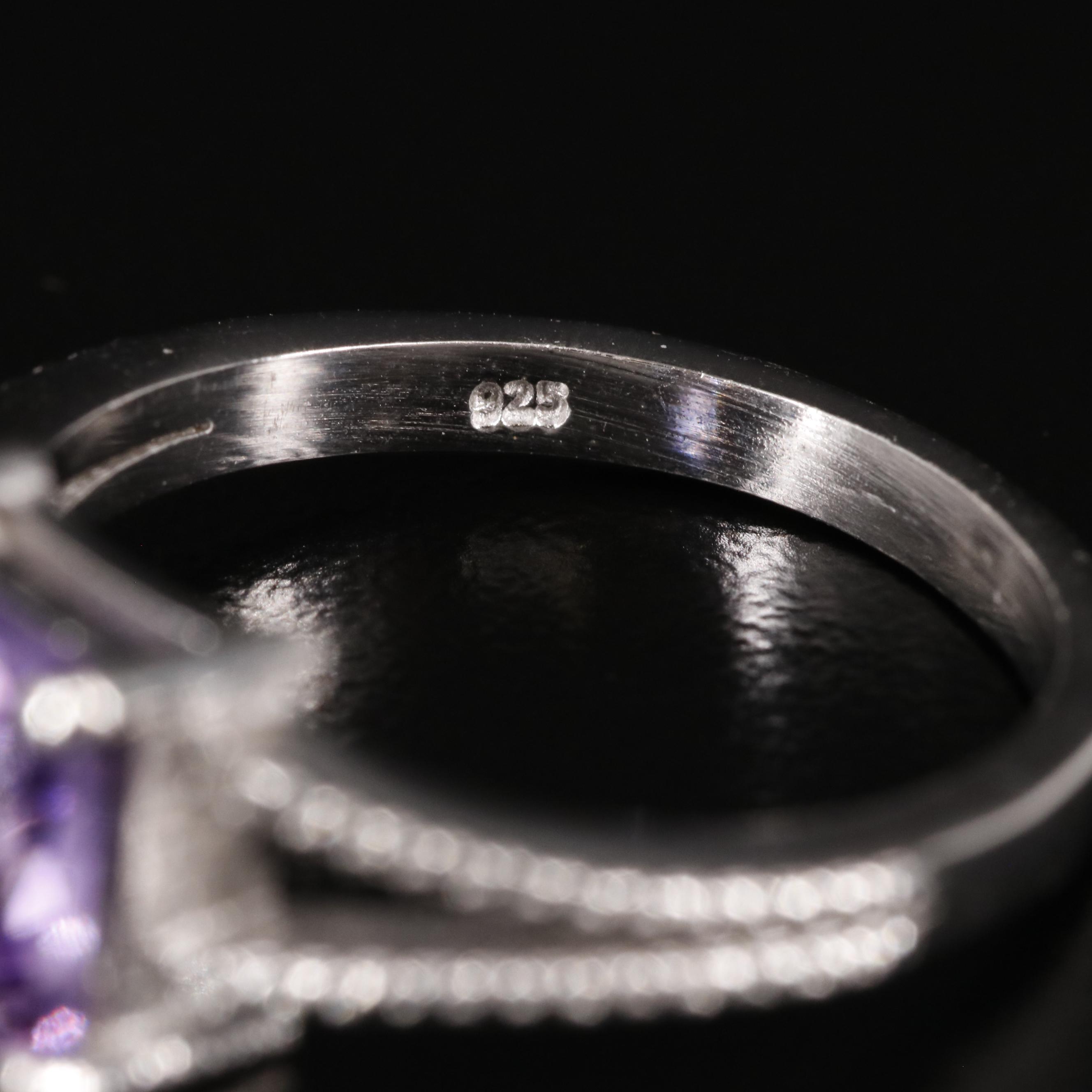 Sterling Amethyst Ring