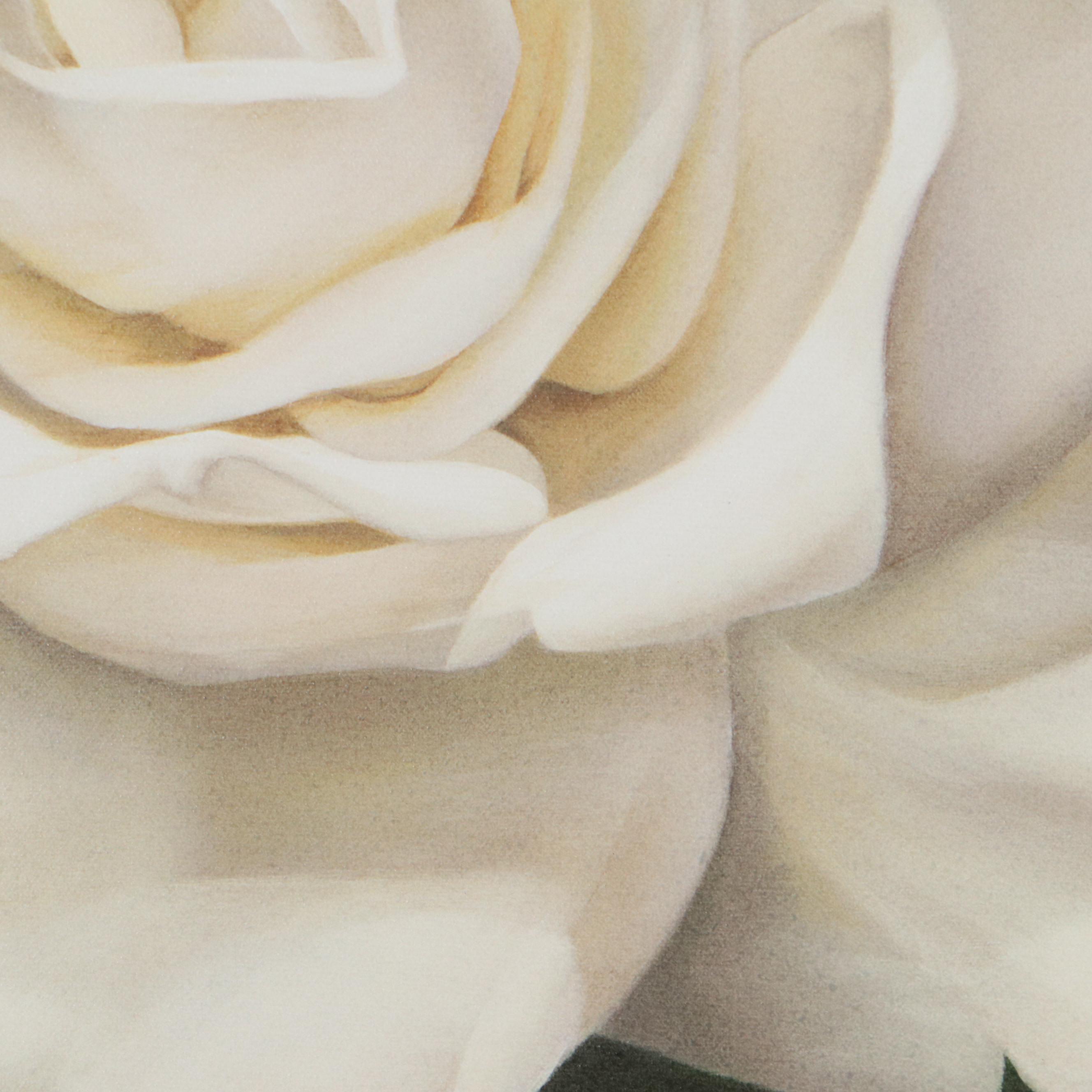 Deborah Bigeleisen Floral Giclée "Swan 4"