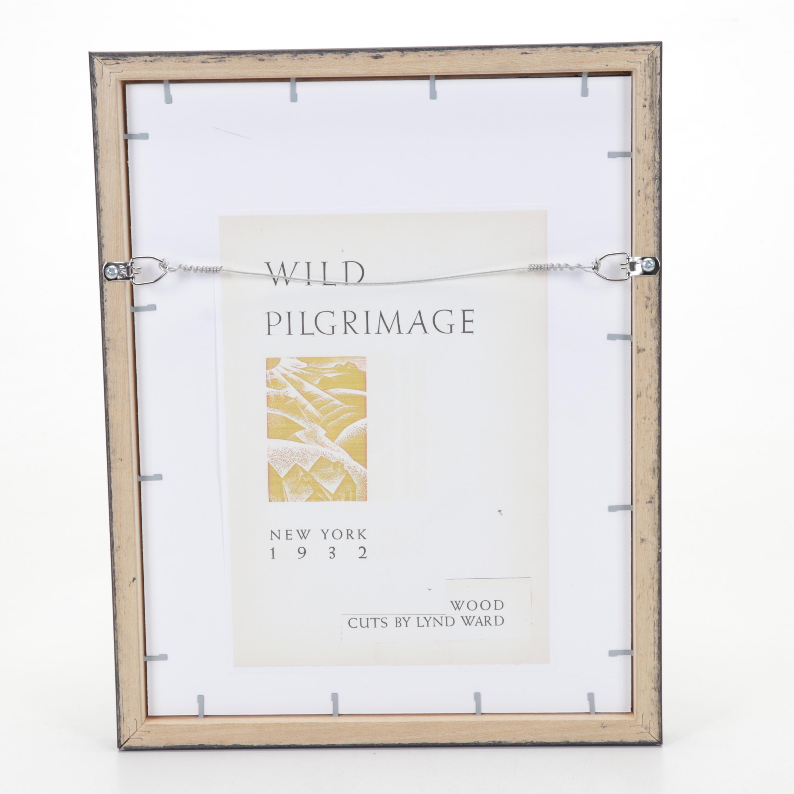 Lynd Ward Art Deco Woodcut From "Wild Pilgrimage," 1932