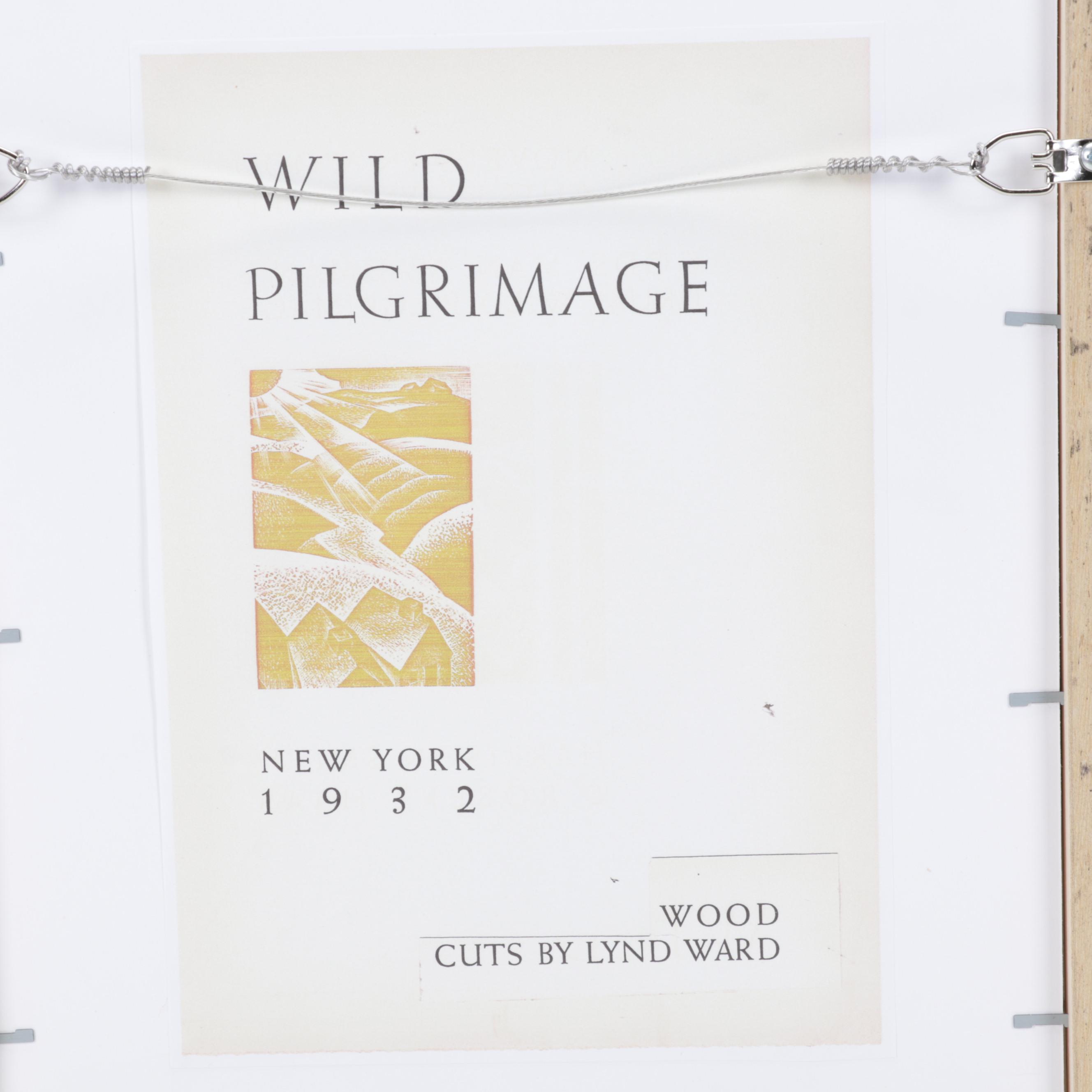 Lynd Ward Art Deco Woodcut From "Wild Pilgrimage," 1932