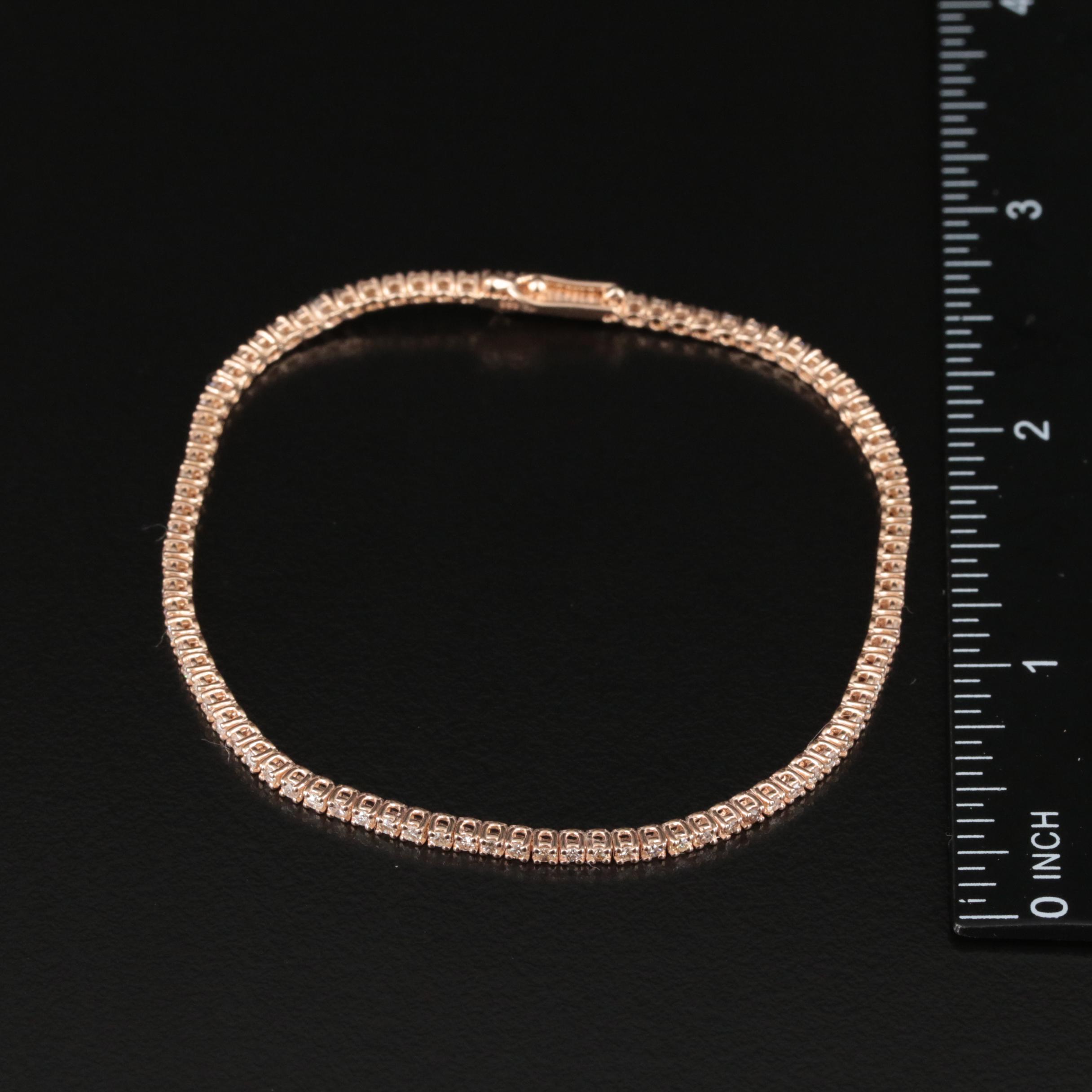 14K 1.46 CTW Diamond Bracelet