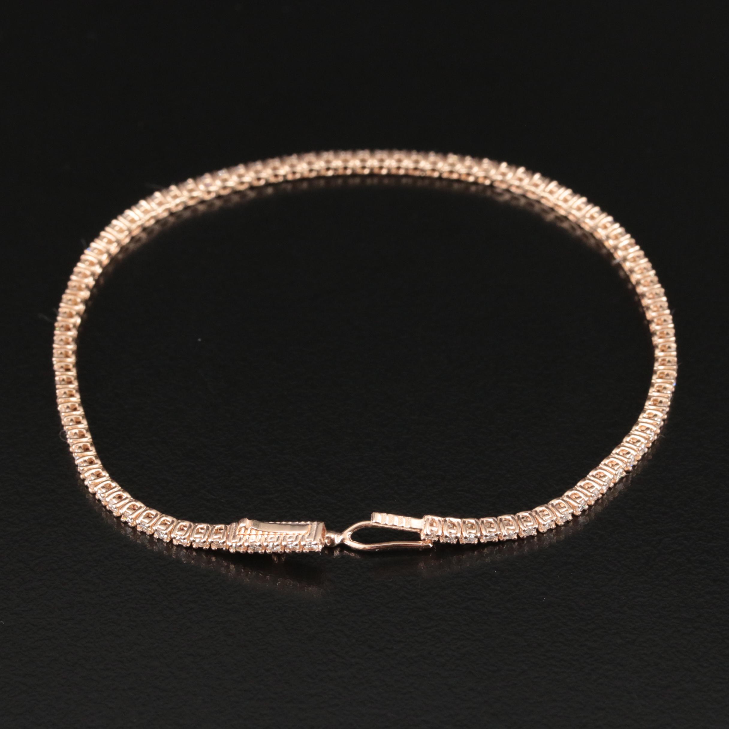 14K 1.46 CTW Diamond Bracelet