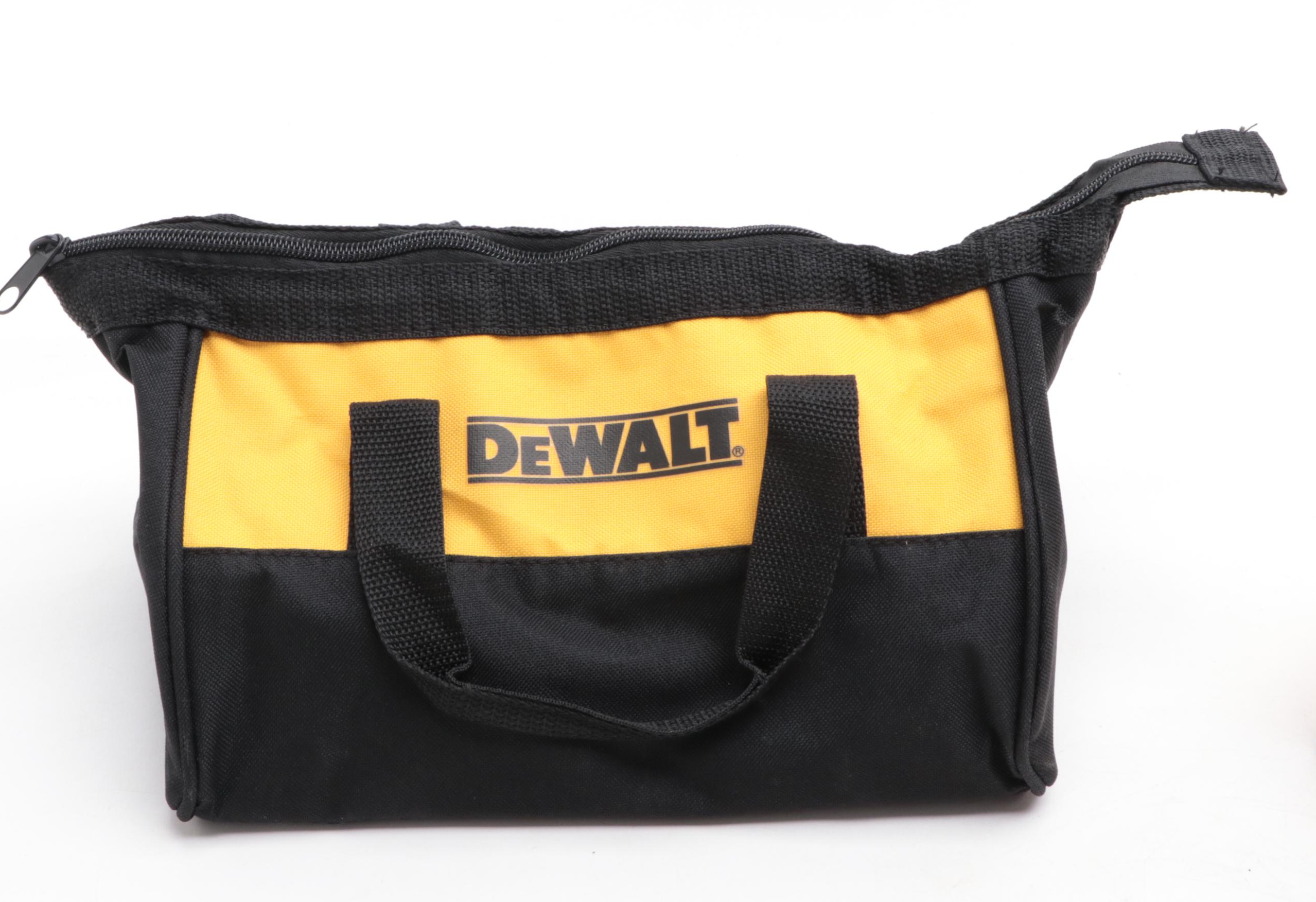 DeWalt Cordless Drill with Drill Bits and Storage Case