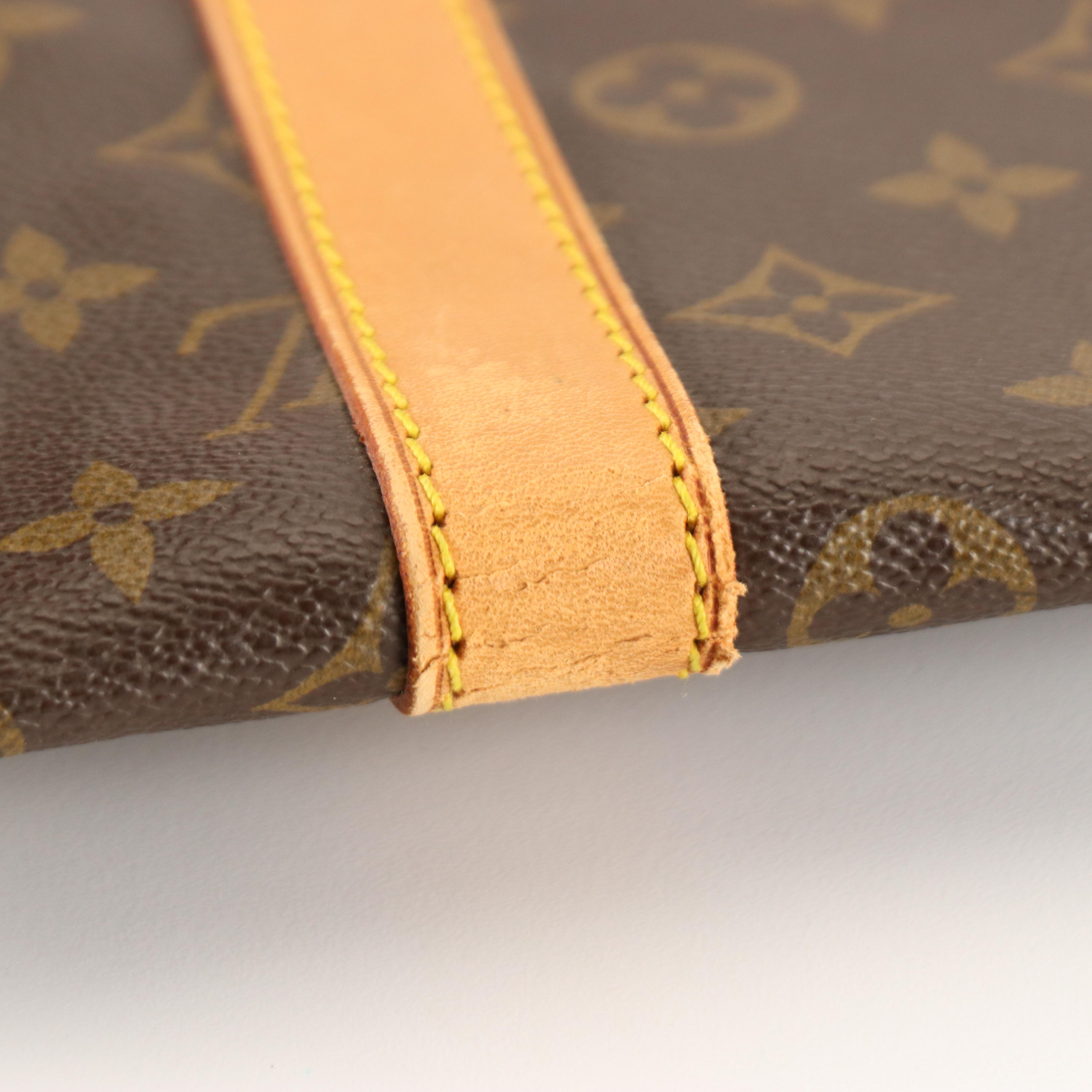 Louis Vuitton Keepall 55 Bandouliére in Monogram Canvas and Vachetta Leather