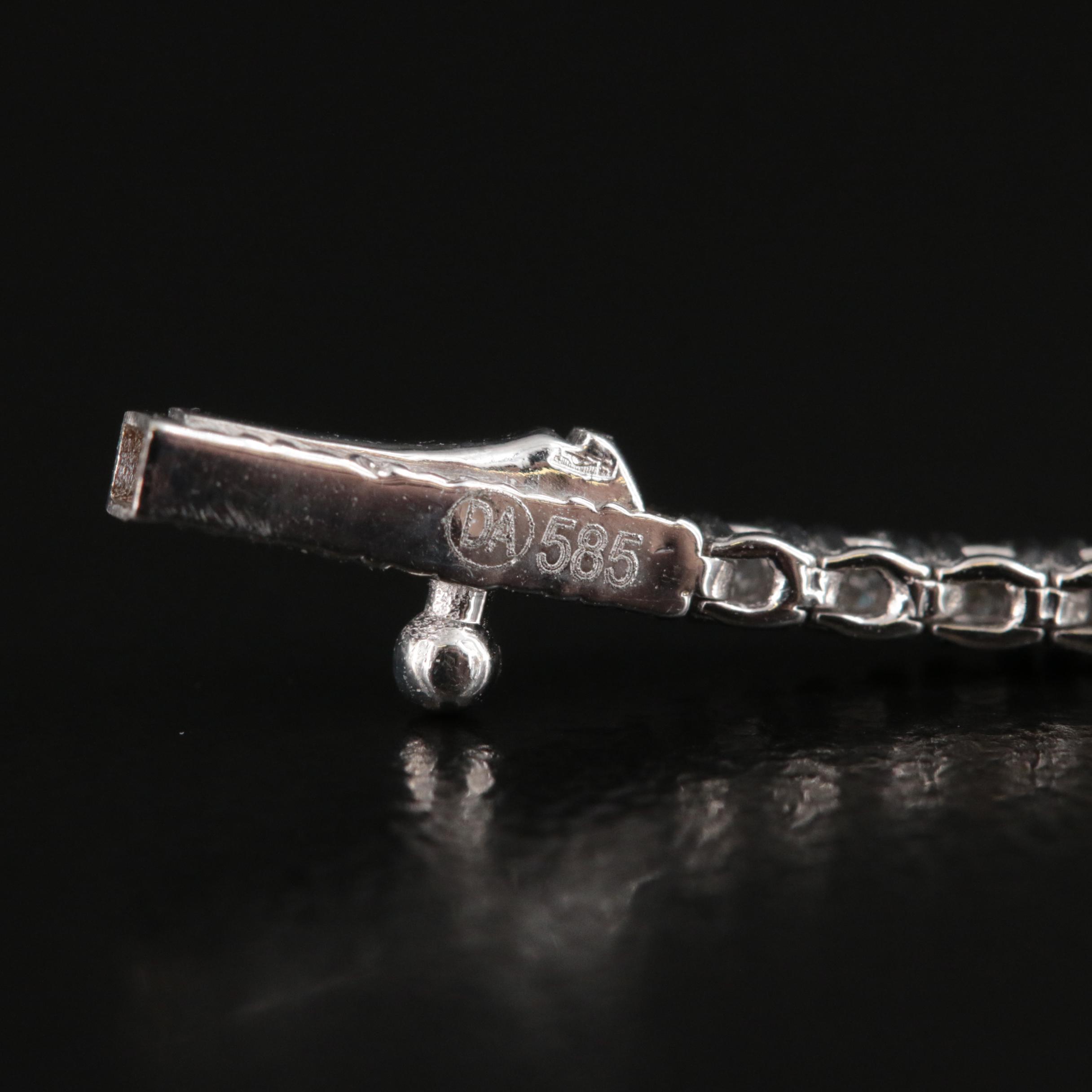 14K 0.87 CTW Diamond Bracelet