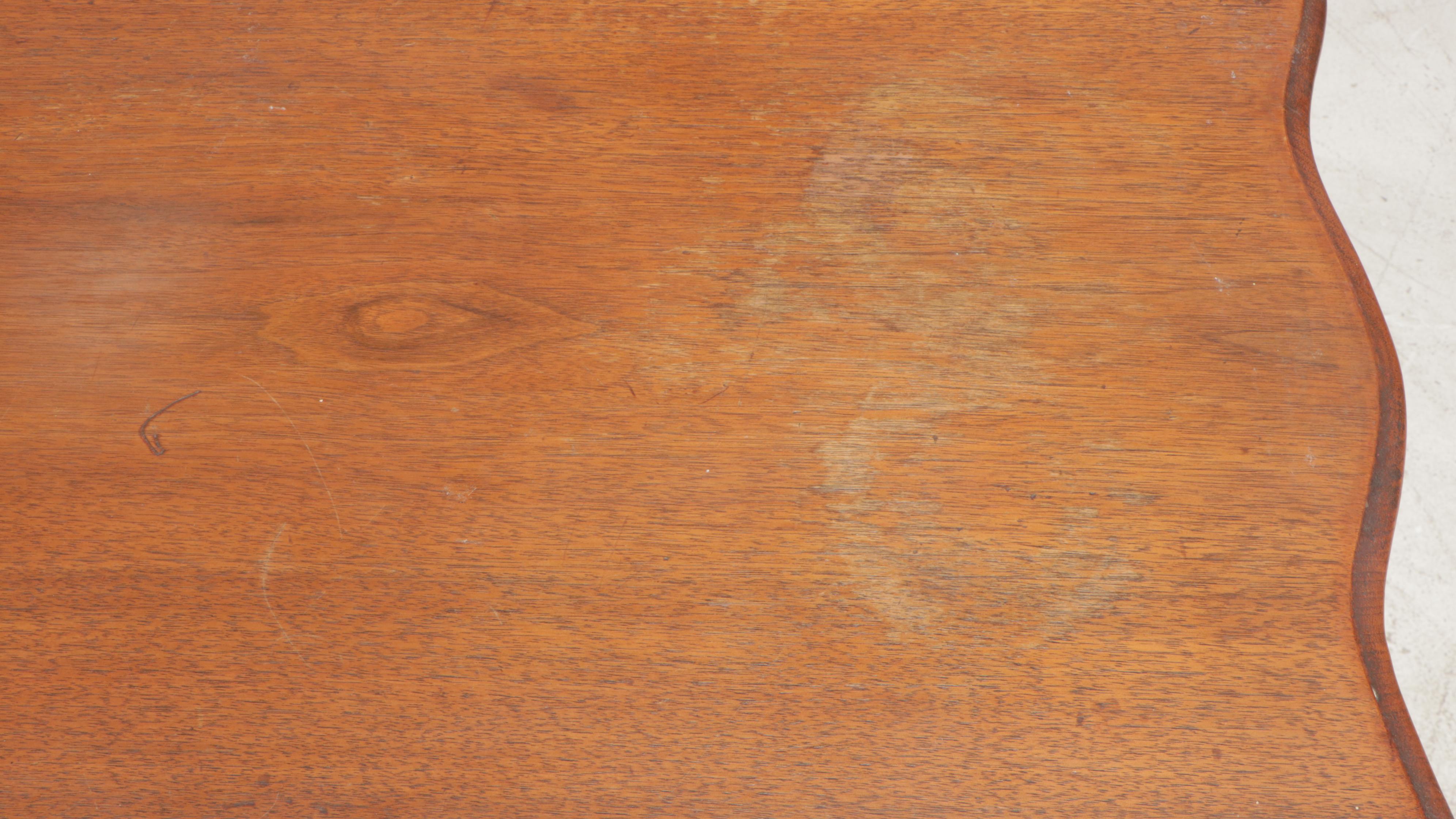 Victorian Walnut Side Table, Mid to Late 19th Century