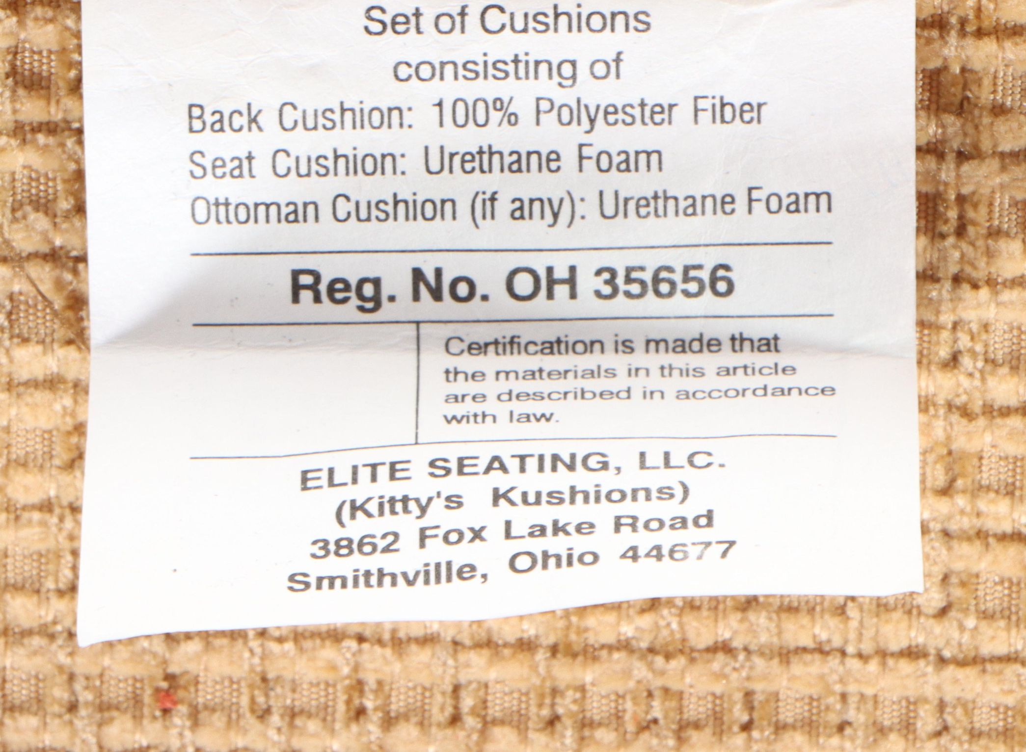 Elite Seating Oak Swivel-Glider with Footstool, Late 20th Century