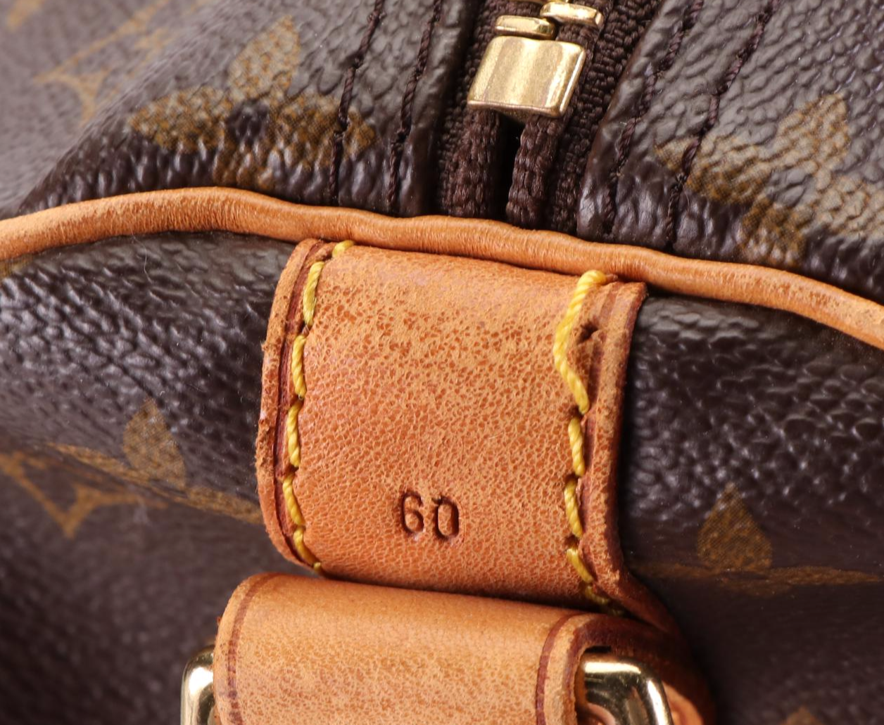 Louis Vuitton Keepall Bandolière 60 in Monogram Canvas and Vachetta Leather