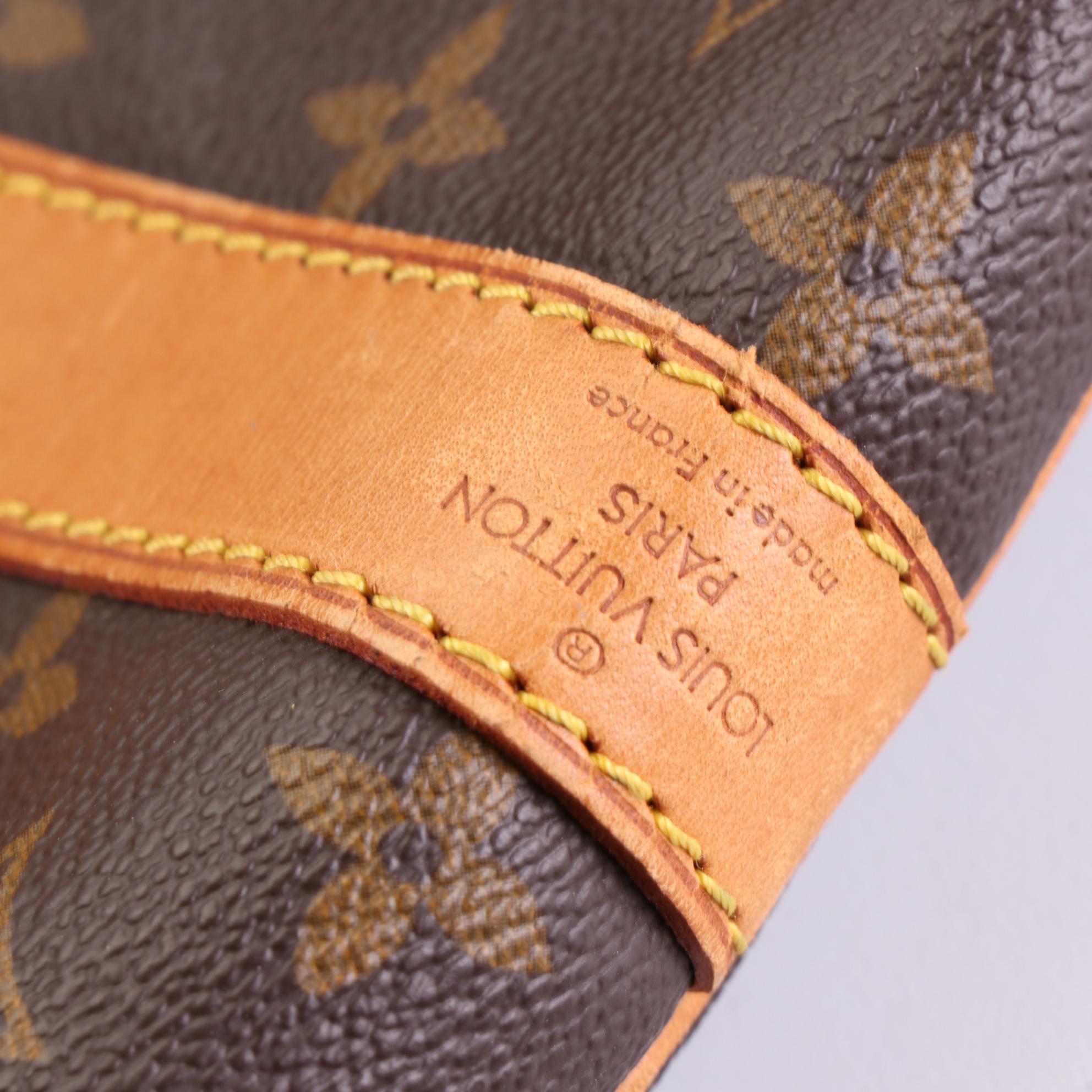 Louis Vuitton Keepall Bandolière 60 in Monogram Canvas and Vachetta Leather