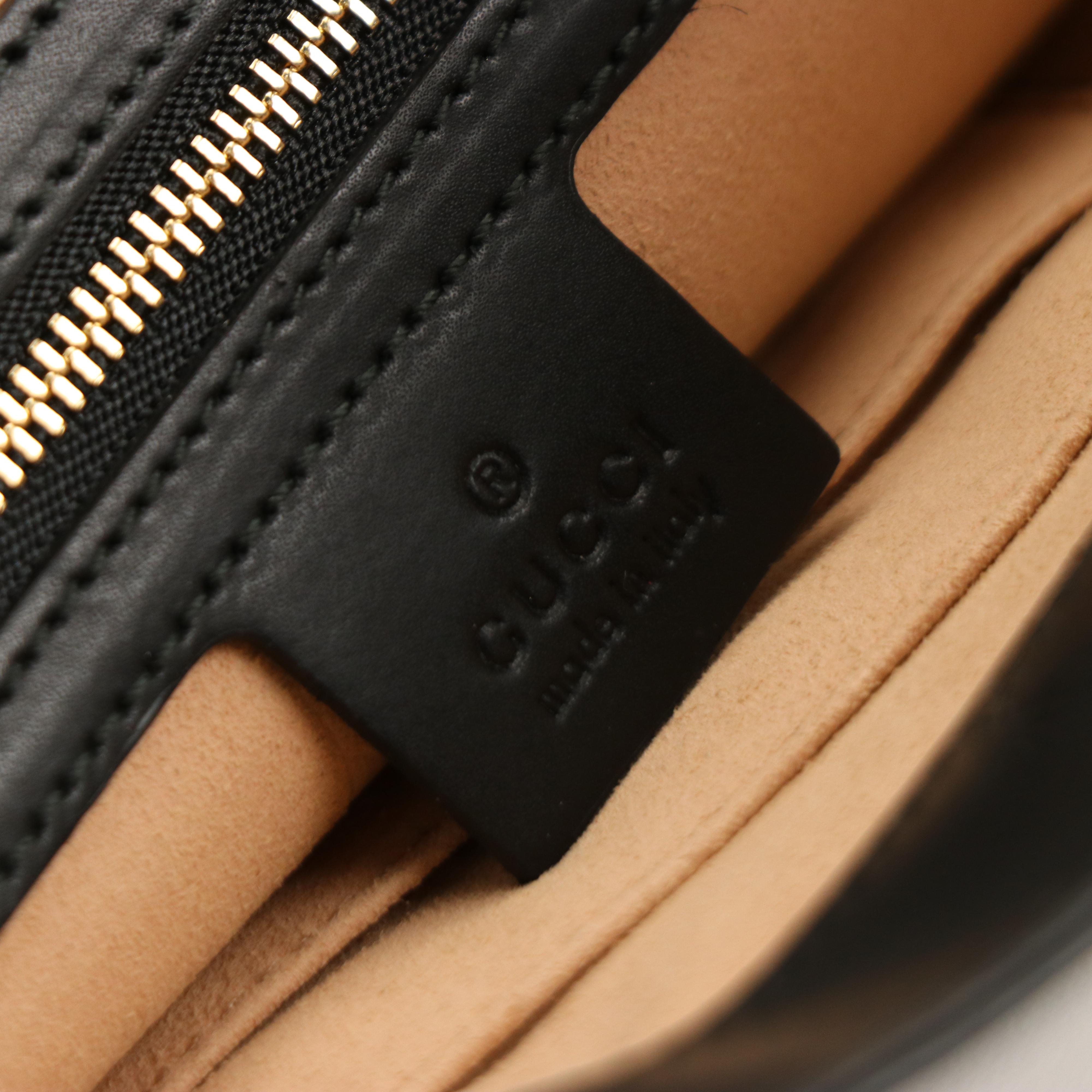 Gucci GG Supreme Bee Printed Soft Tote Bag with Detachable Strap